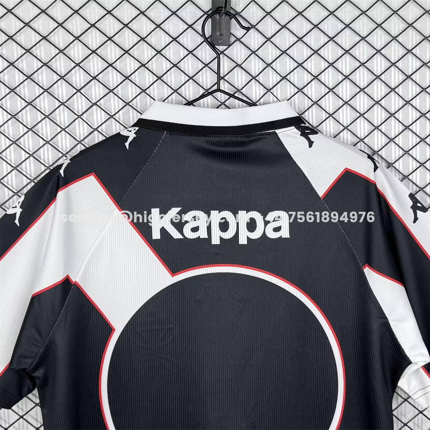 Higojerseys-Retro Vasco da Gama 1997 Home Black Jersey