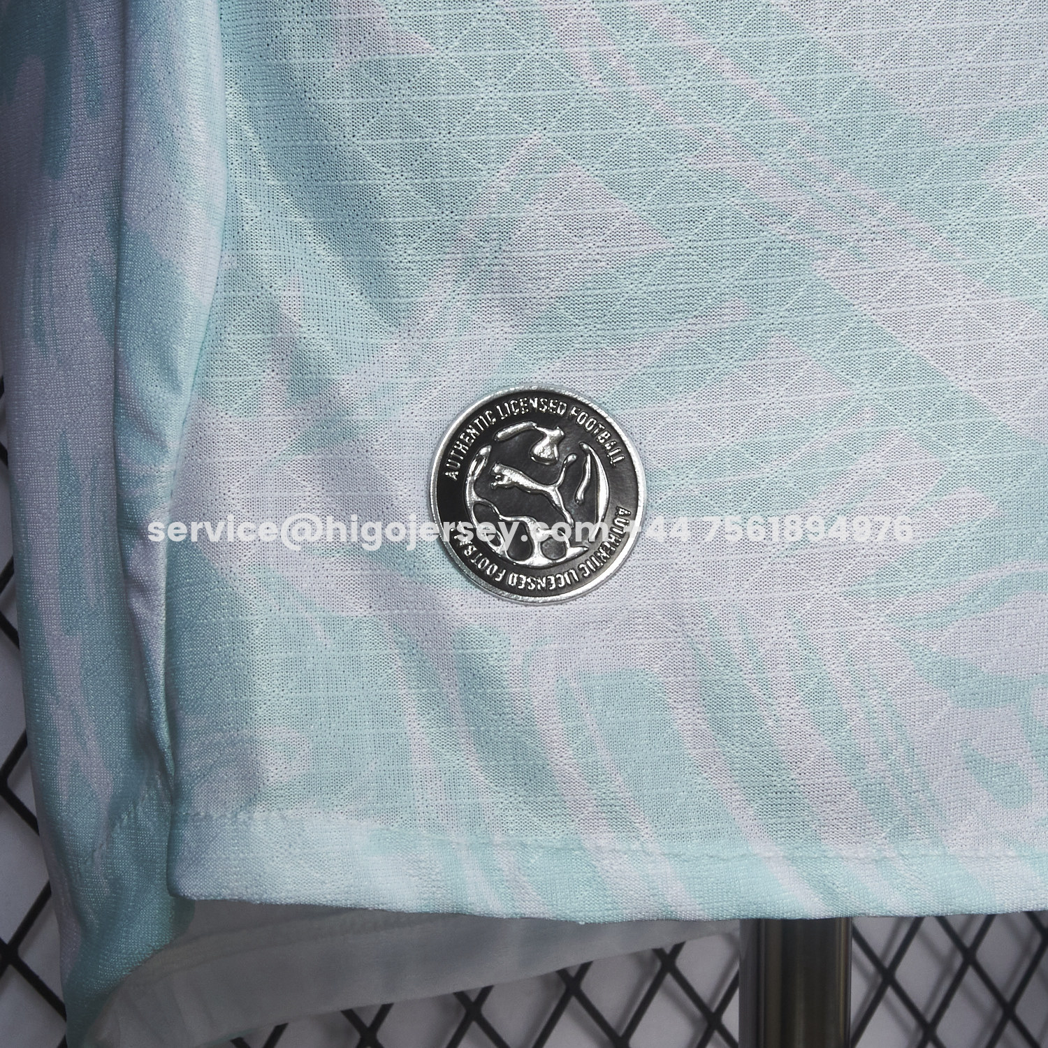 Higojerseys-Portugal 2026 Away White And Cyan Jersey - Player Version