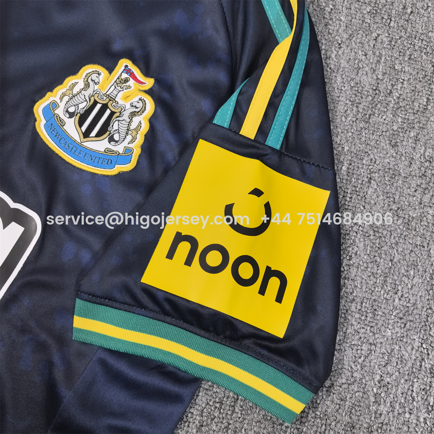 Higojerseys-Newcastle United 25-26 Yellow Green Plaids Black Special Jersey - Fans Version