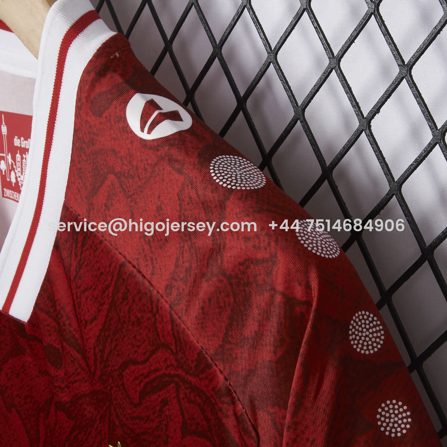 Higojerseys-VfB Stuttgart 25-26 Away Red Jersey - Fans Version