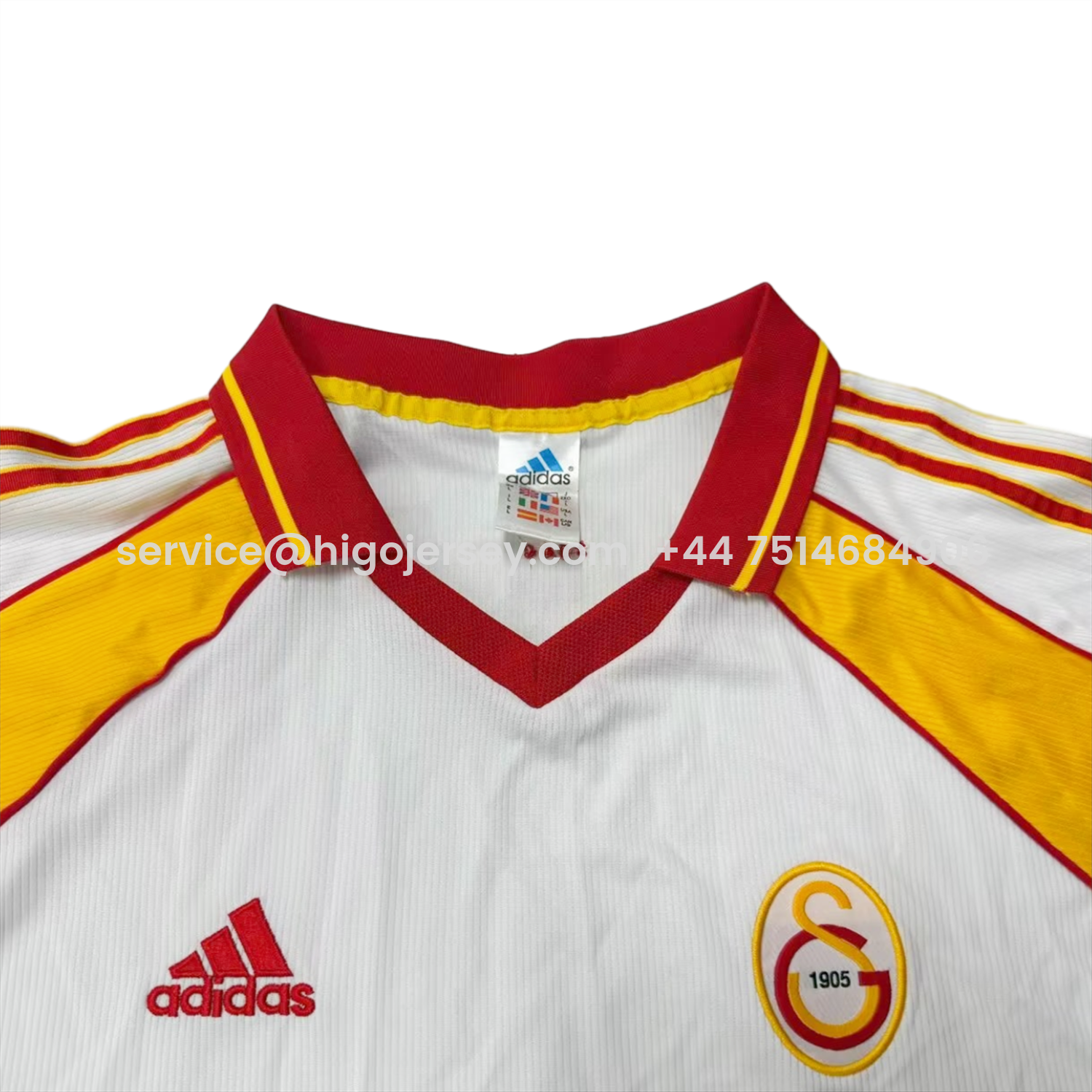 Higojerseys-Retro Galatasaray 1999-00 Away Jersey