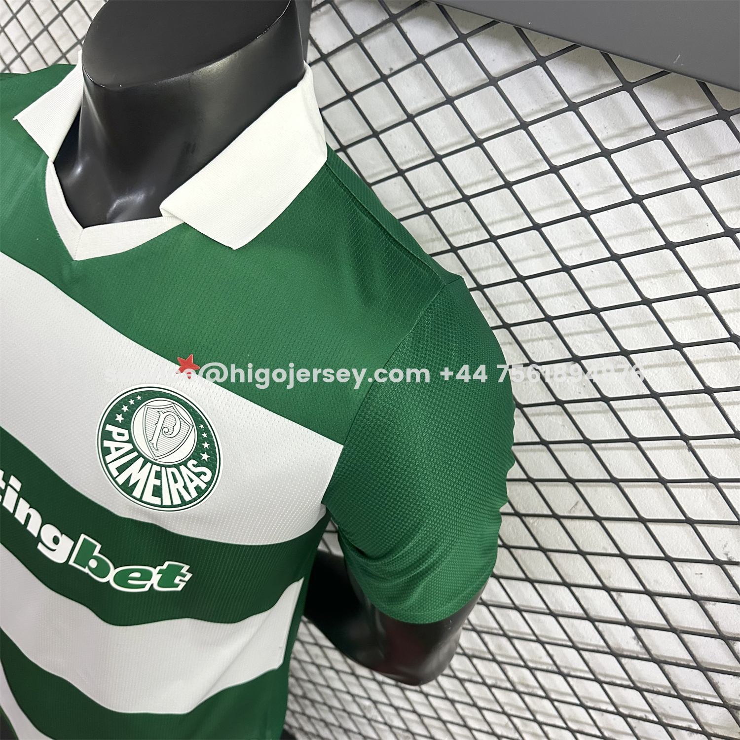 Higojerseys-Palmeiras 25-26 Avanti Commemorative Jersey - Player Version