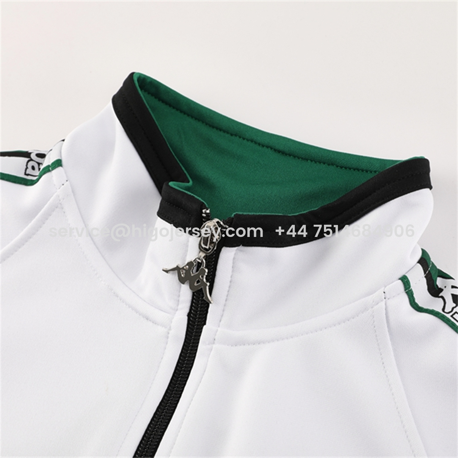 Higojerseys-Real Betis 25-26 Jacket Training Tracksuit - Green White Black Throwback Jackets & Black Pants
