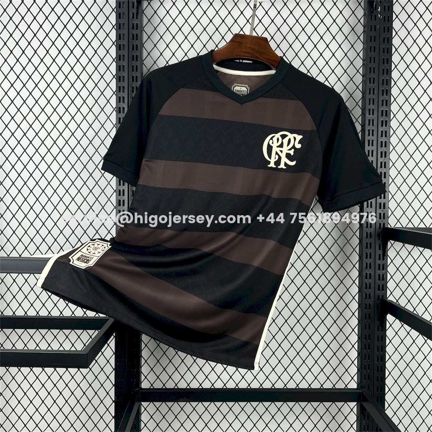 Higojerseys-Flamengo 25-26 Brown And Black Special Jersey - Fans Version