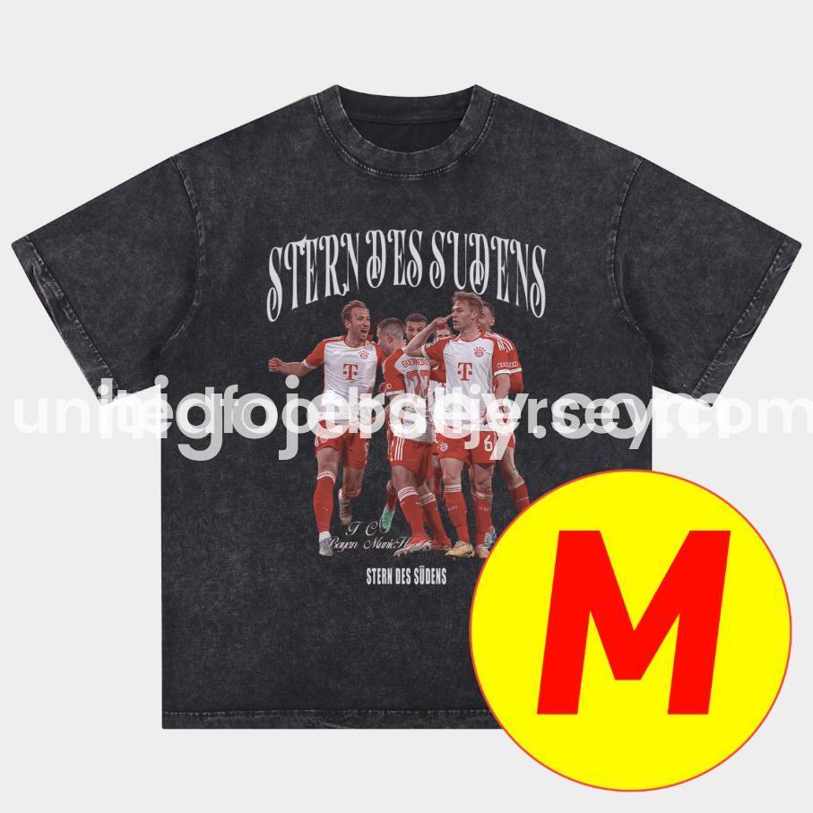 Higojerseys-Bayern Munich 125th Legendary Players Oversized Washed T-Shirt