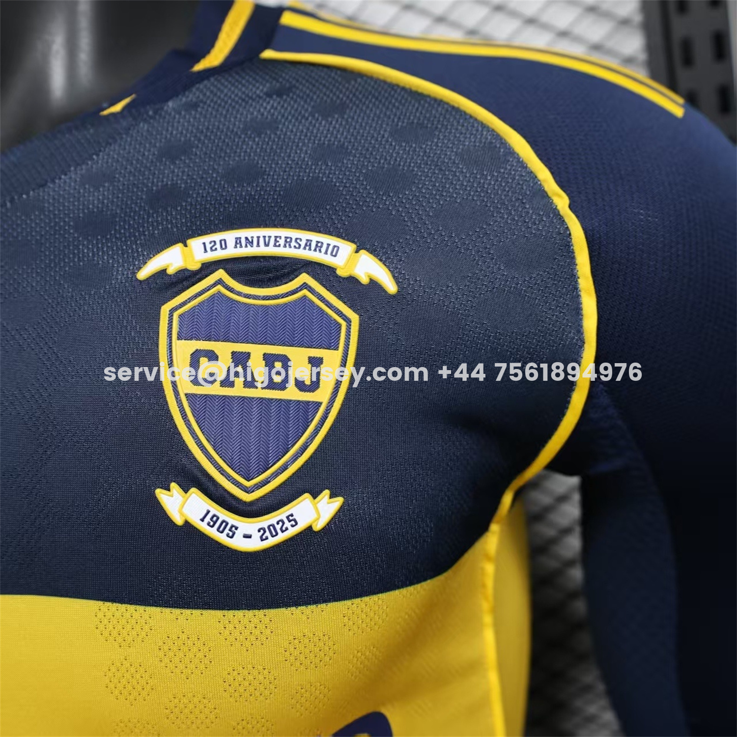 Higojerseys-Boca Juniors 25-26 Home Long Sleeves Jersey - Player Version