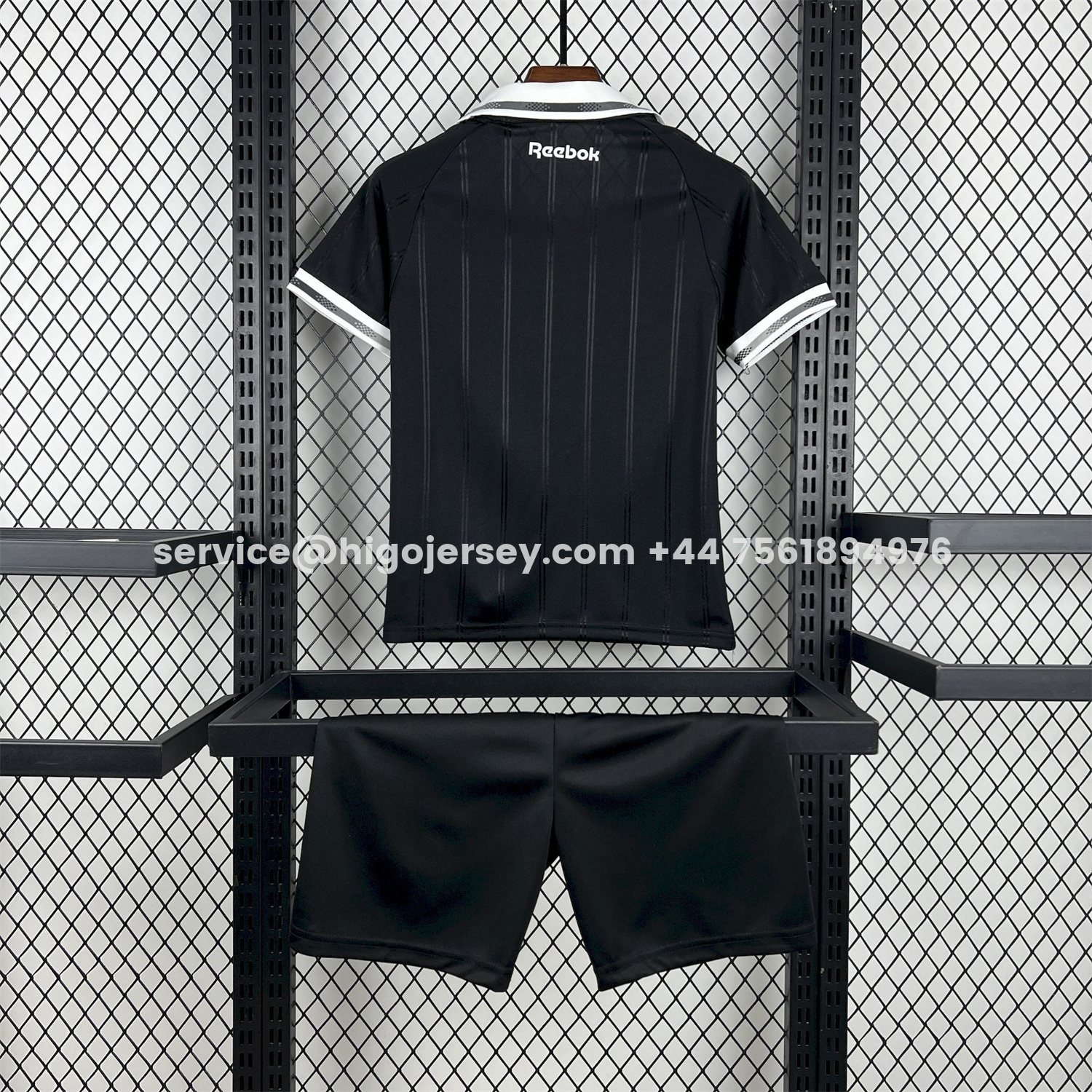 Higojerseys-Botafogo 25-26 Away Unsponsored Kids Kit