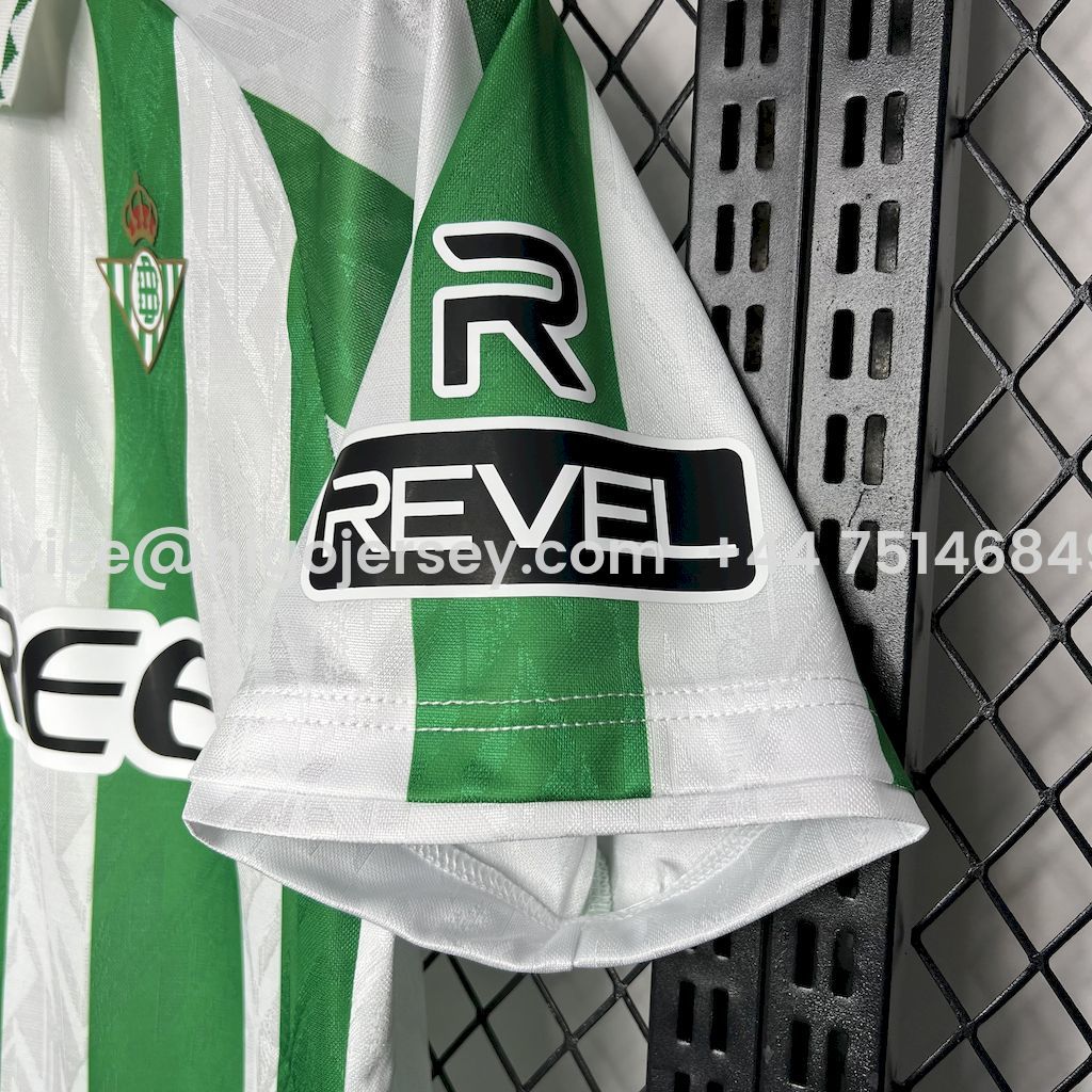 Higojerseys-Real Betis 24-25 Home Stadium Jersey with New Sponsor - Fans Version