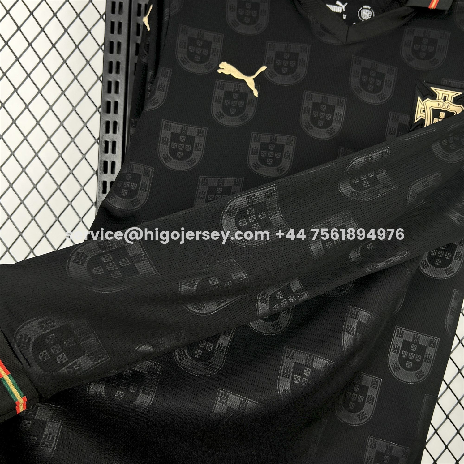 Higojerseys-Portugal 2026 Away Long Sleeves Jersey - Fans Version