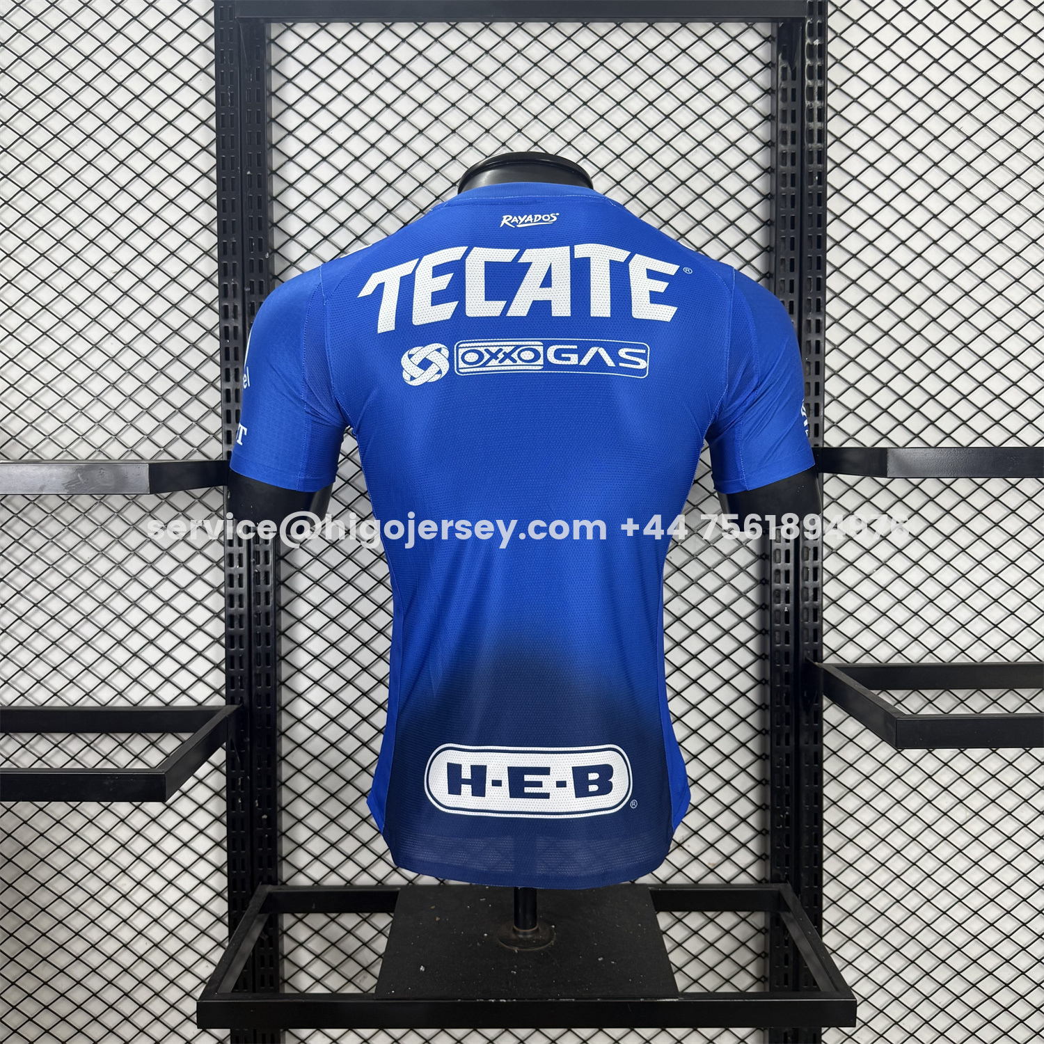 Higojerseys-Rayados Monterrey 25-26 Third Blue Jersey - Player Version