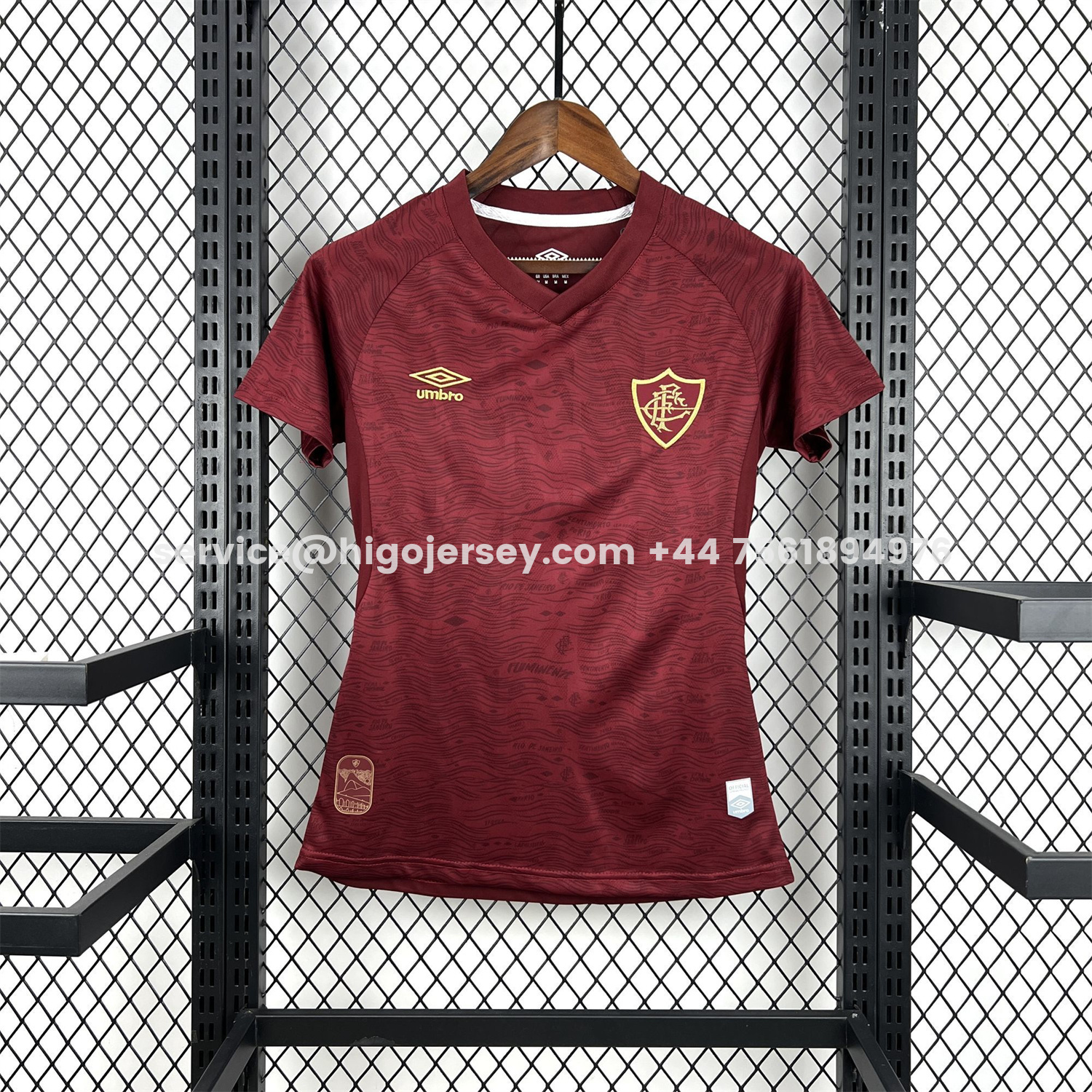 Higojerseys-Women's Fluminense 25-26 Third Red Jersey