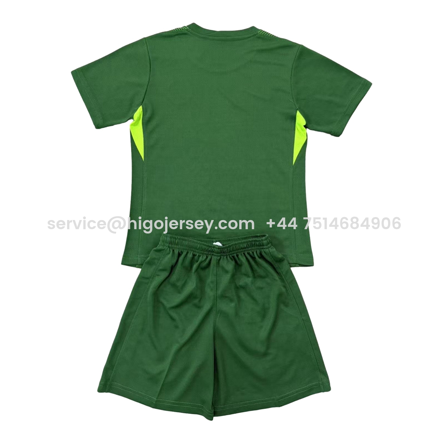 Higojerseys-C.H.E.L.S.E.A 25-26 Green Goalkeeper Kids Kit