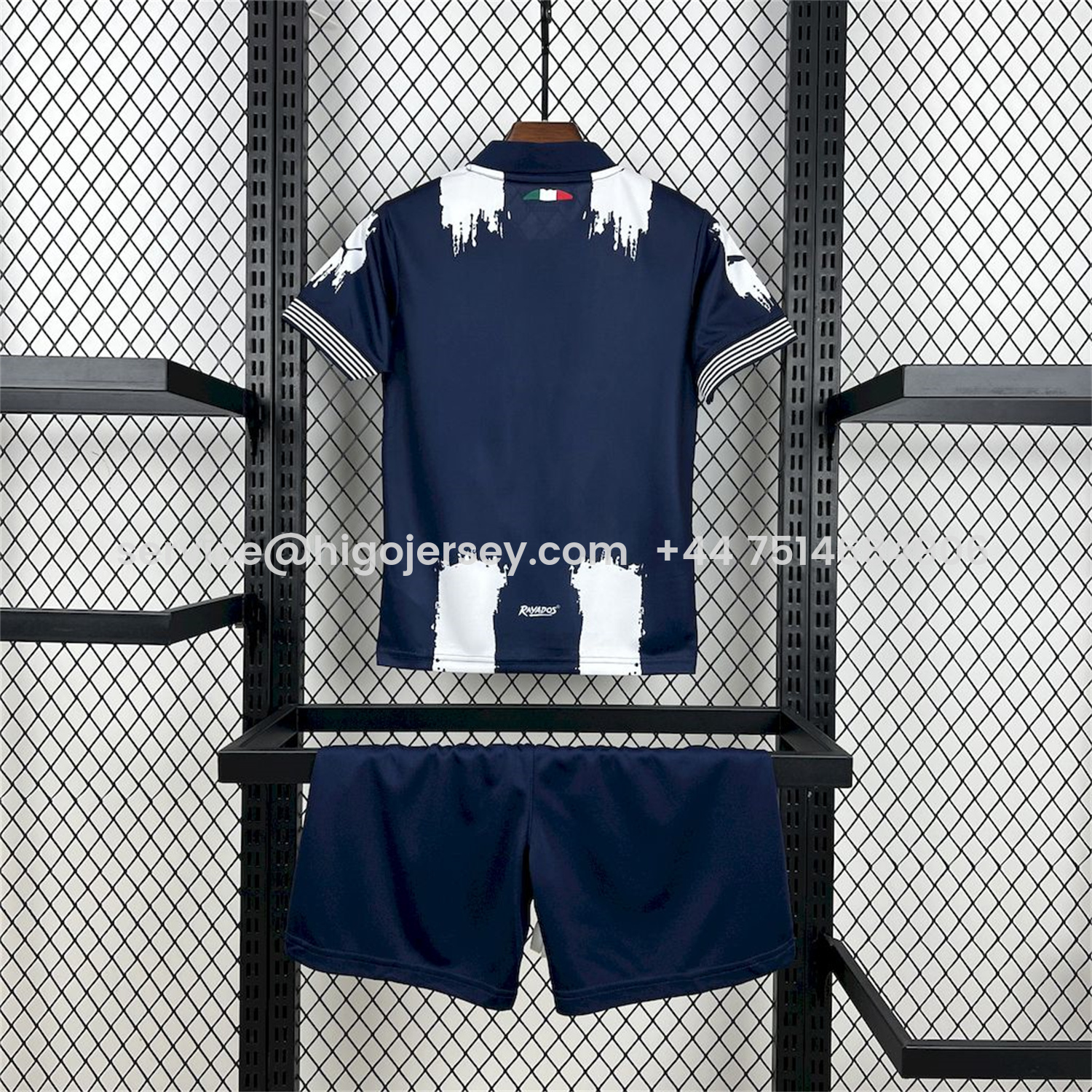 Higojerseys-Rayados Monterrey 25-26 Club World Cup Home Kids Kit