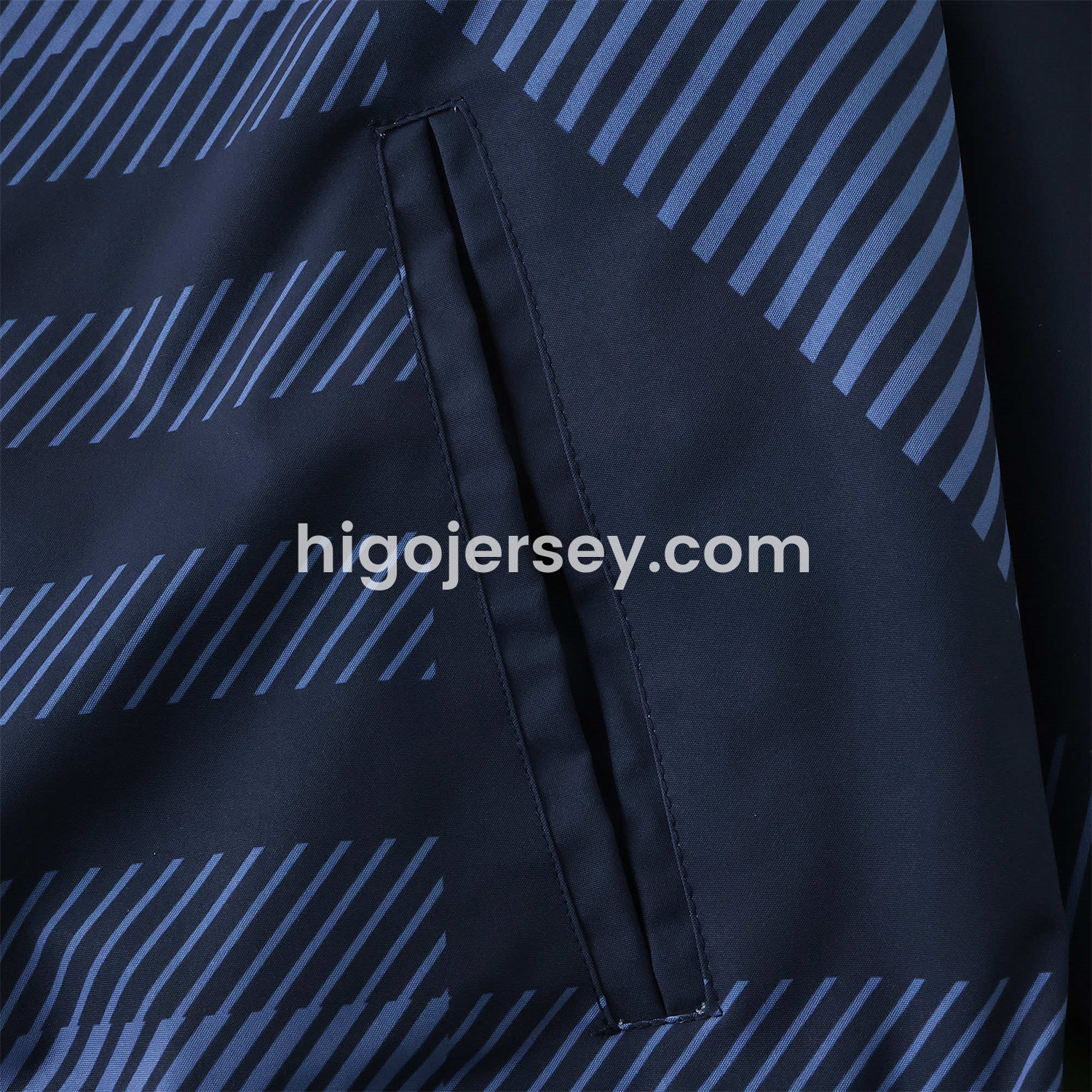 Higojerseys-S-c-o.t l.a-n.d 24-25 Home Style Double Sided Reversible Windbreaker - Deep Blue