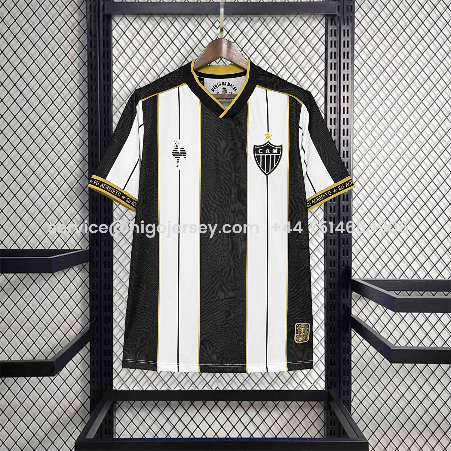 Higojerseys-Atletico Mineiro 25-26 Black And White Special Edition Jersey - Fans Version