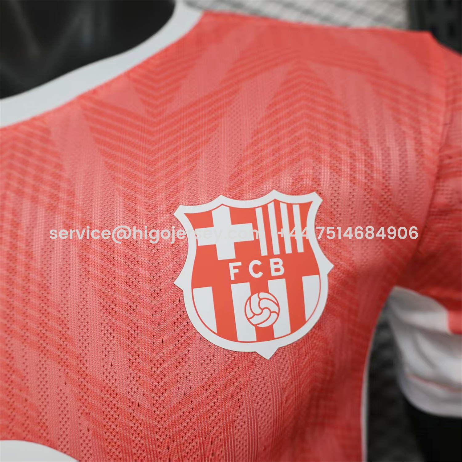 Higojerseys-Barcelona 25-26 Pink & White Special Jersey - Player Version