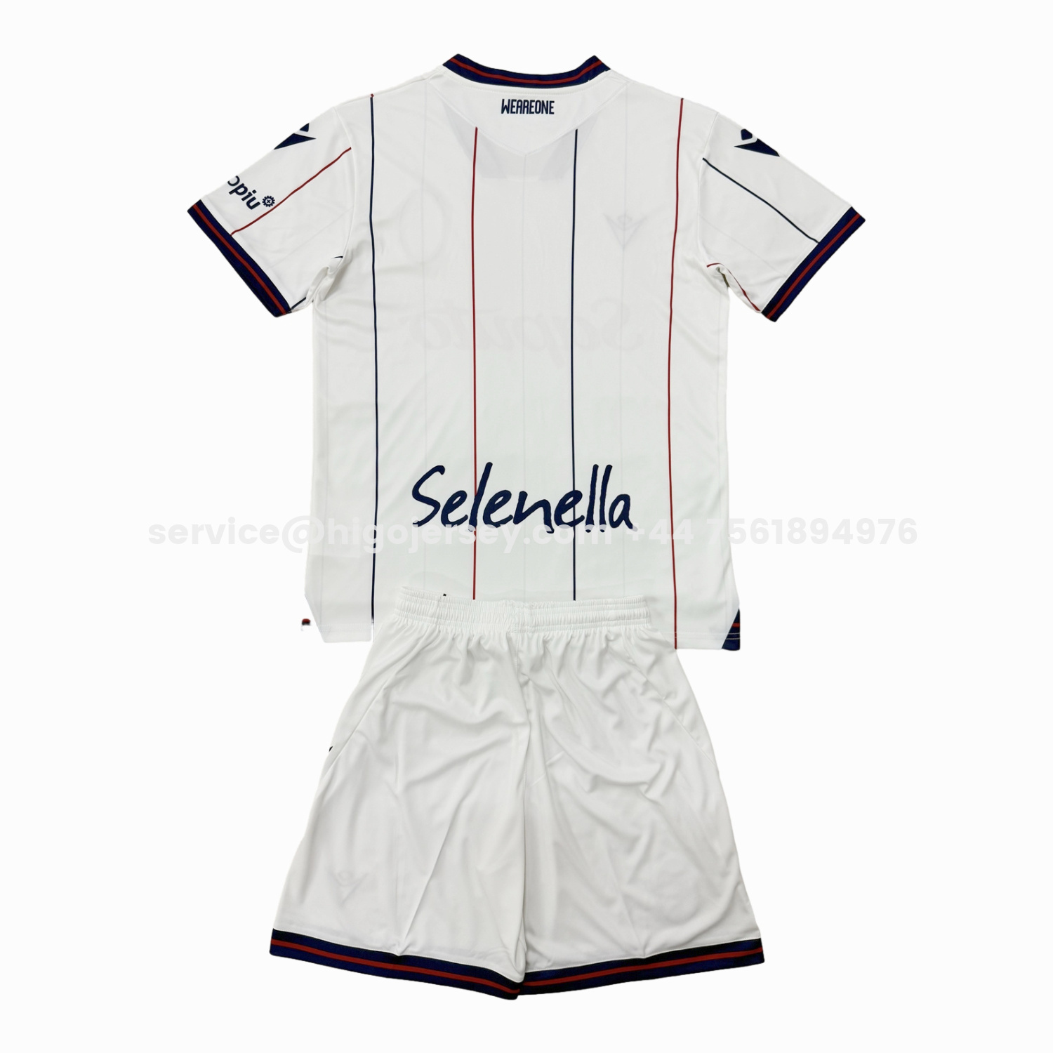 Higojerseys-Bologna 25-26 Away Men's Adult Jersey Set - Fans Version