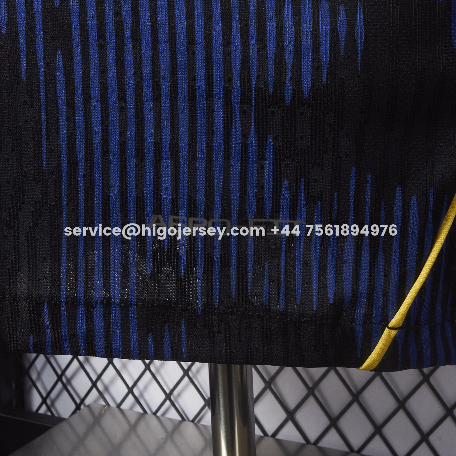 Higojerseys-Brazil 2026 Away Blue Jersey - Player Version