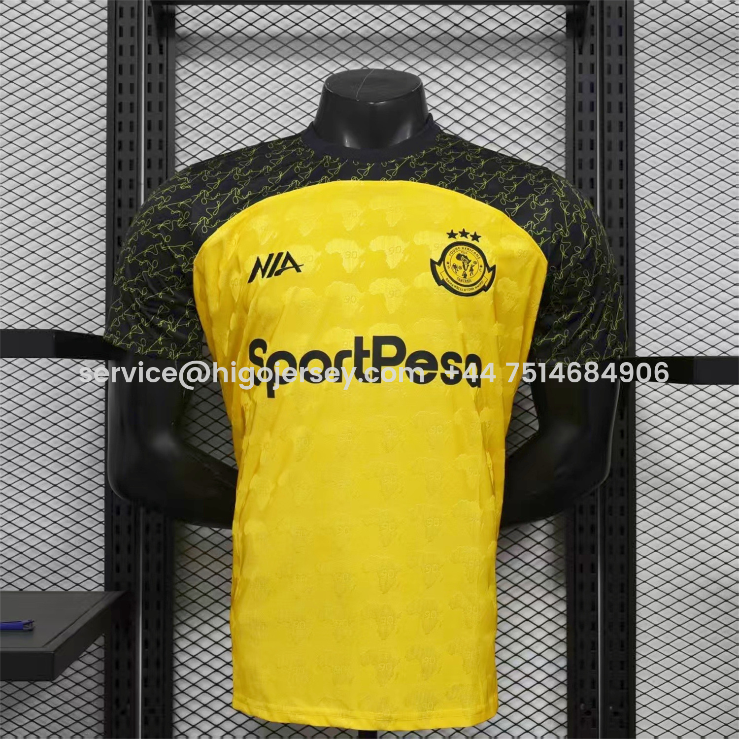 Higojerseys-Young Africans SC 25-26 Away Jersey - Player Version