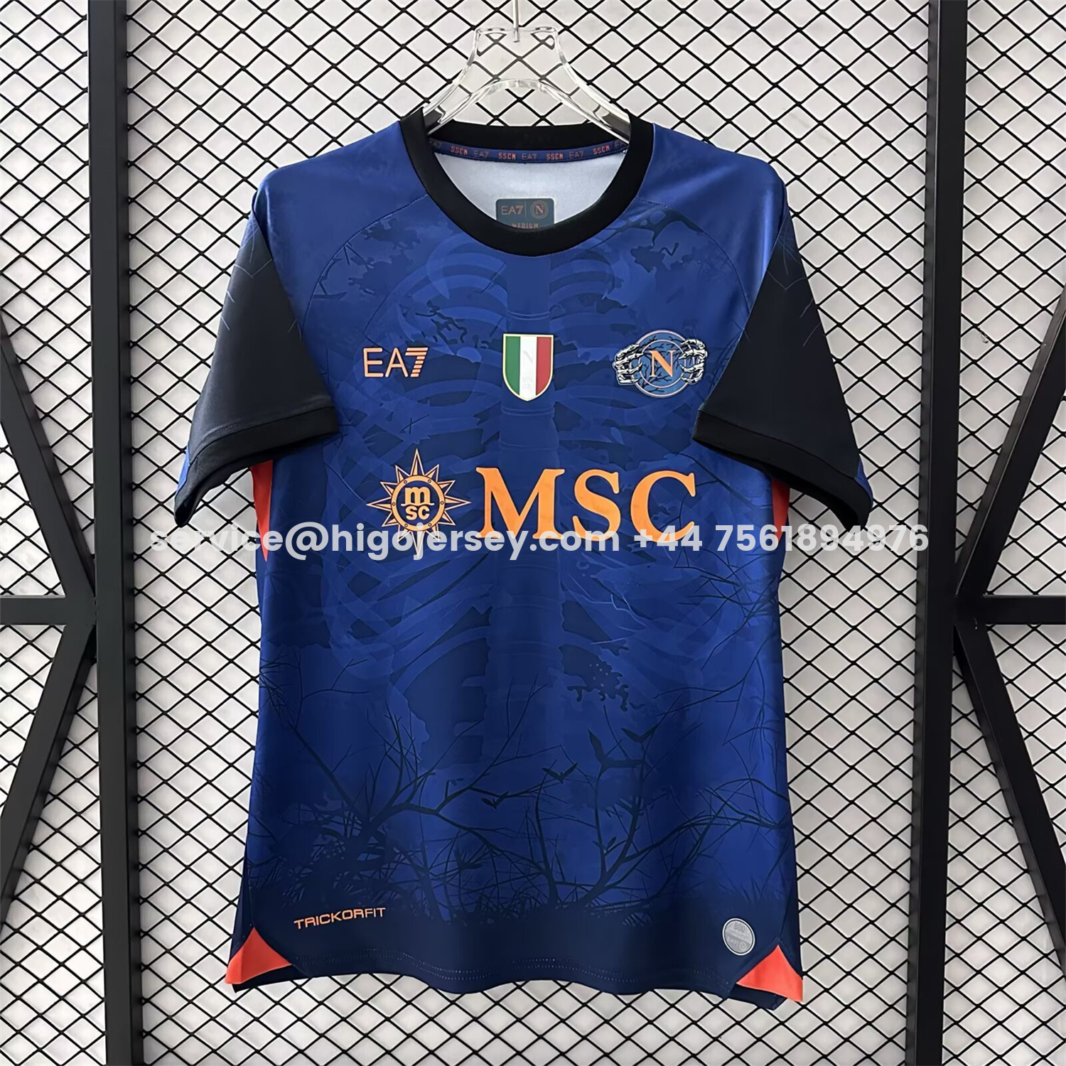 Higojerseys-Napoli 25-26 Halloween Special Edition Jersey - Fans Version
