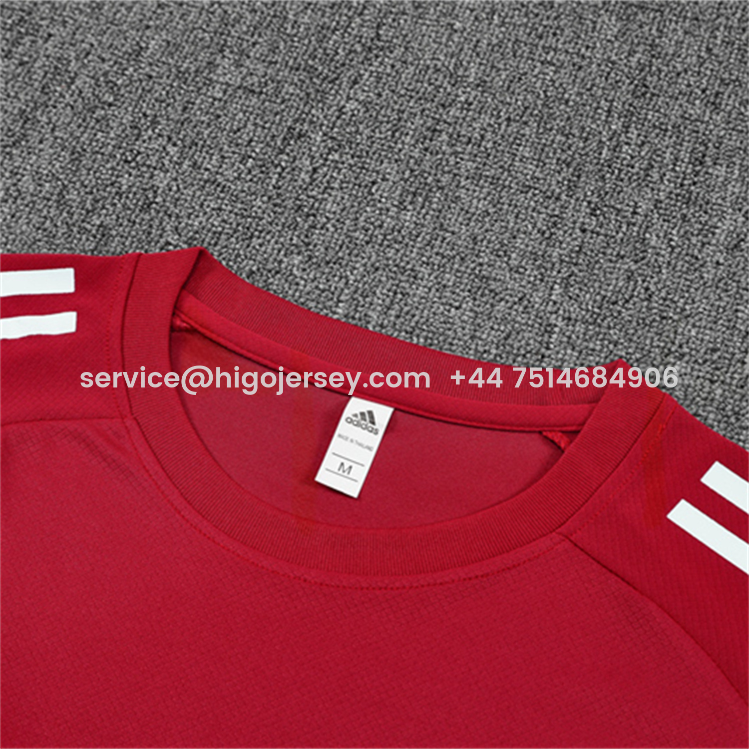 Higojerseys-Arsenal 25-26 Short-Sleeve Training Set- Red Top & Green Shorts