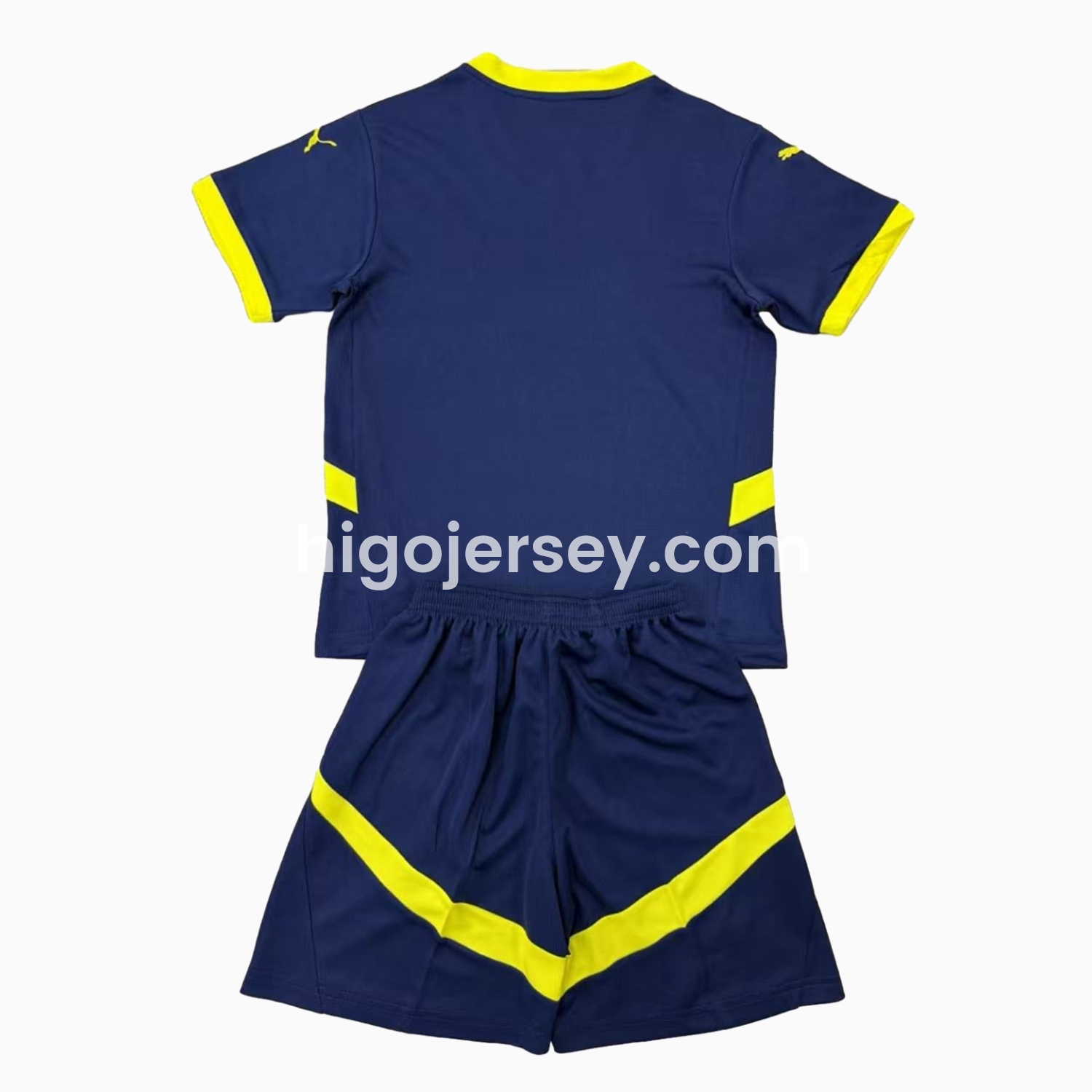 Higojerseys-Fenerbahce 24-25 Fourth Kids Kit