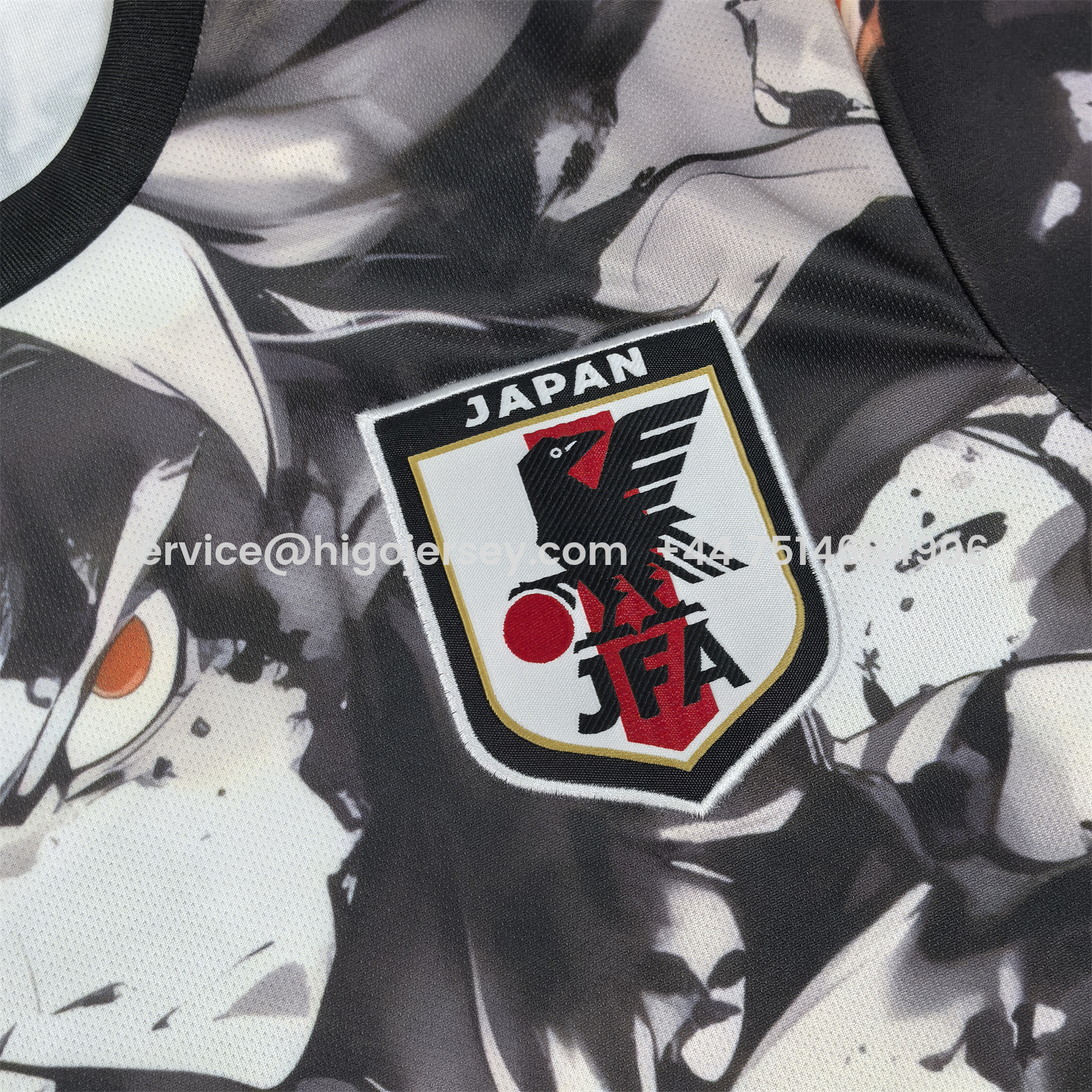 Higojerseys-Japan 25-26 Son Goku White And Black Special Jersey - Fans Version
