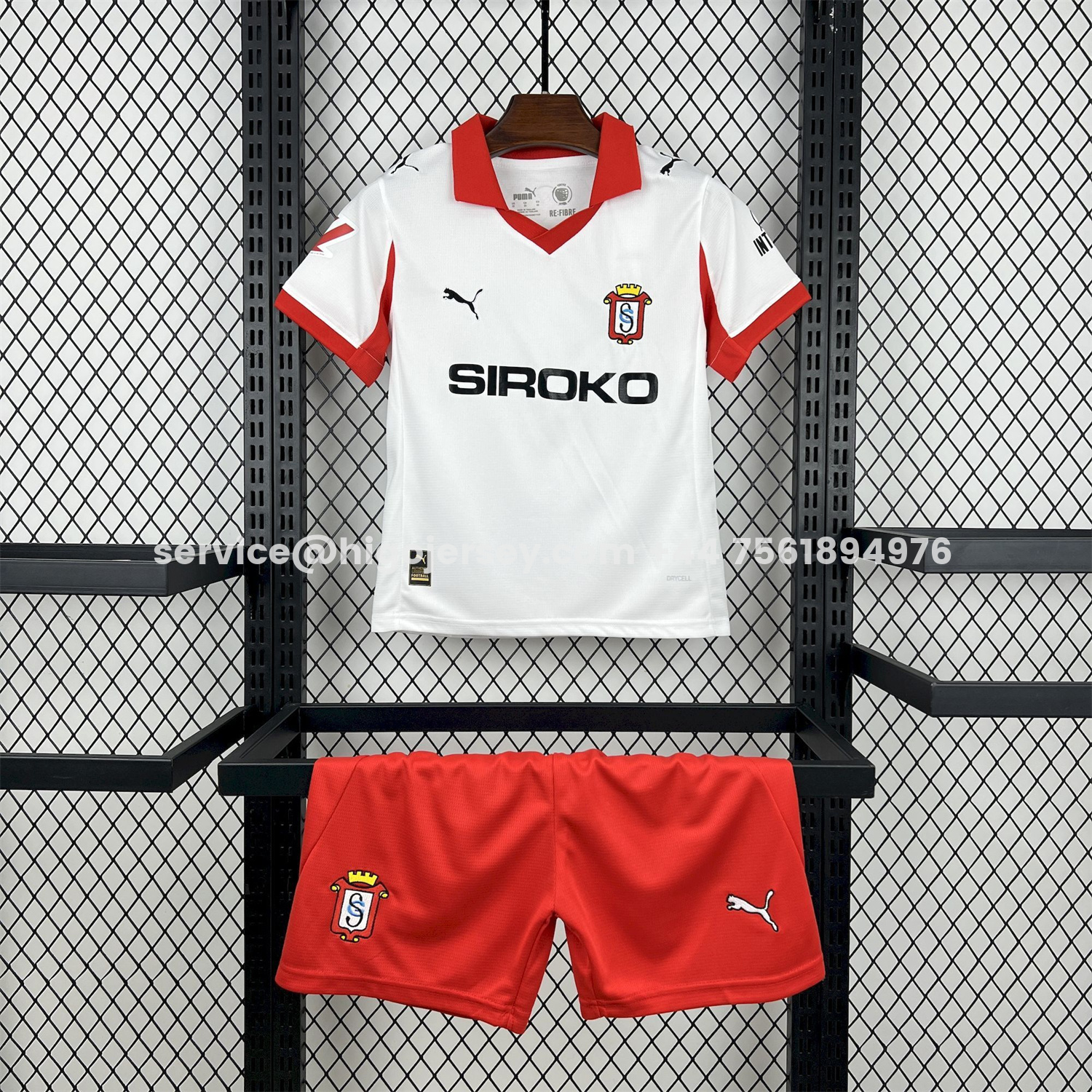Higojerseys-Sporting Gijon 25-26 Third Kids Kit