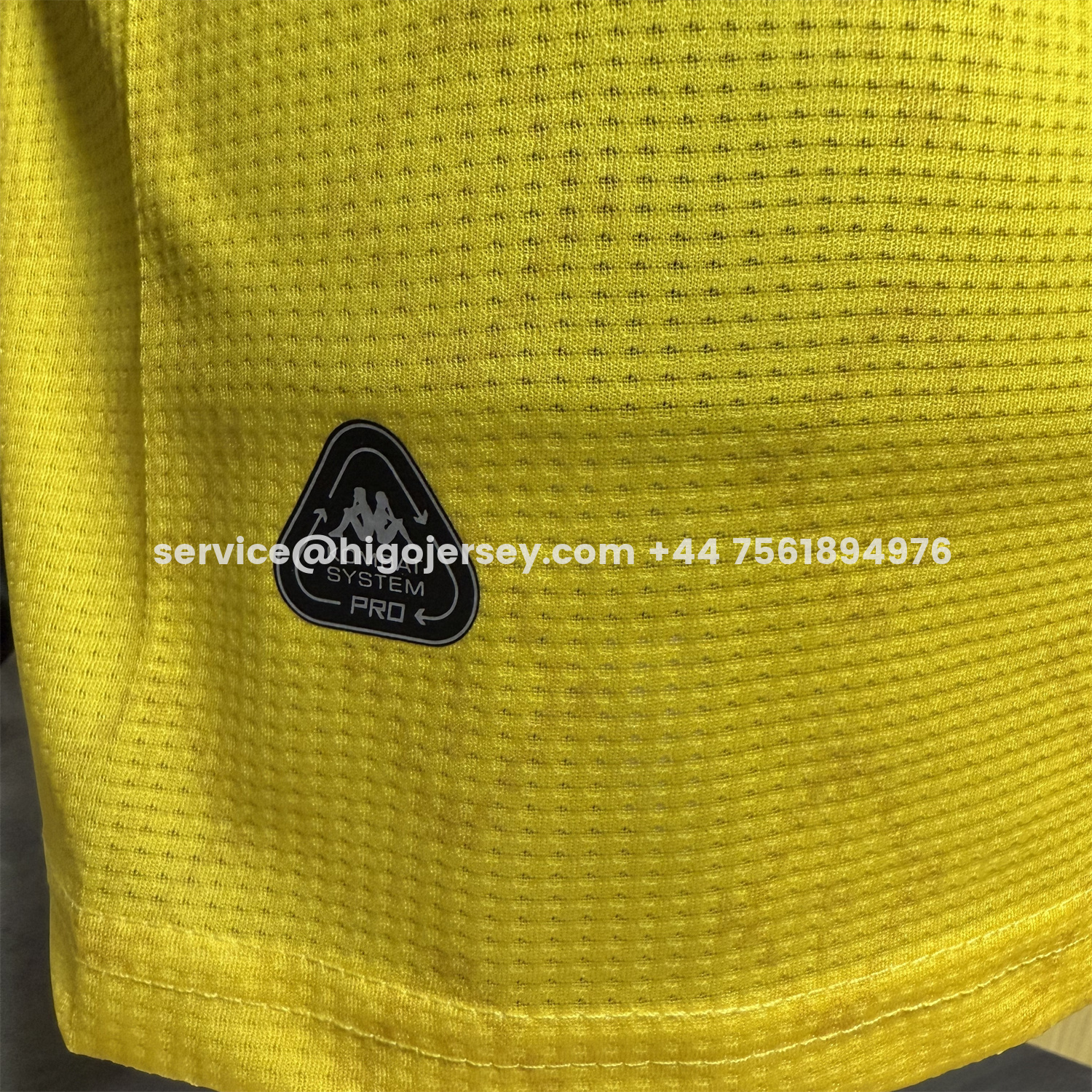 Higojerseys-JS Kabylie 25-26 Home Yellow And Green Jersey - Player Version