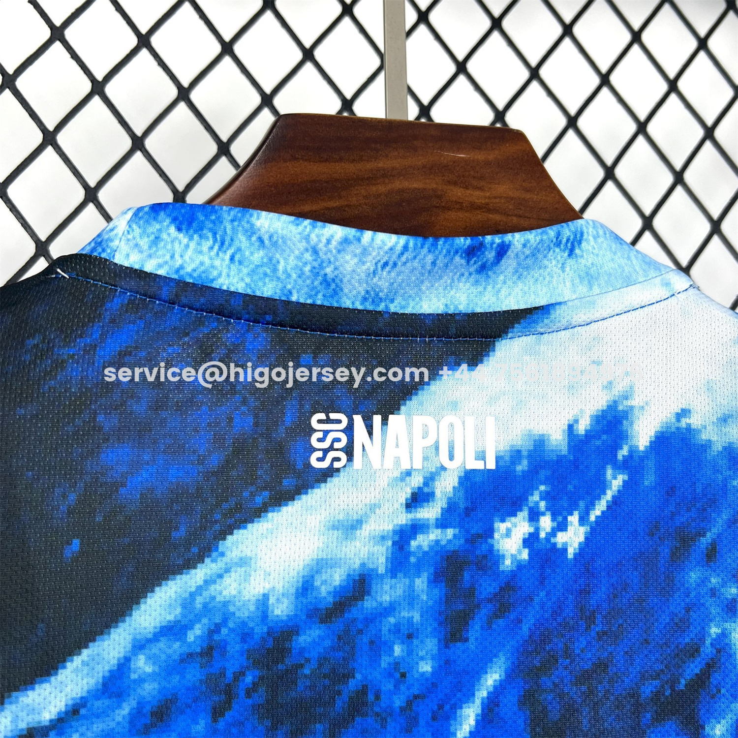 Higojerseys-Napoli 25-26 Marechiaro Blue Special Jersey - Fans Version