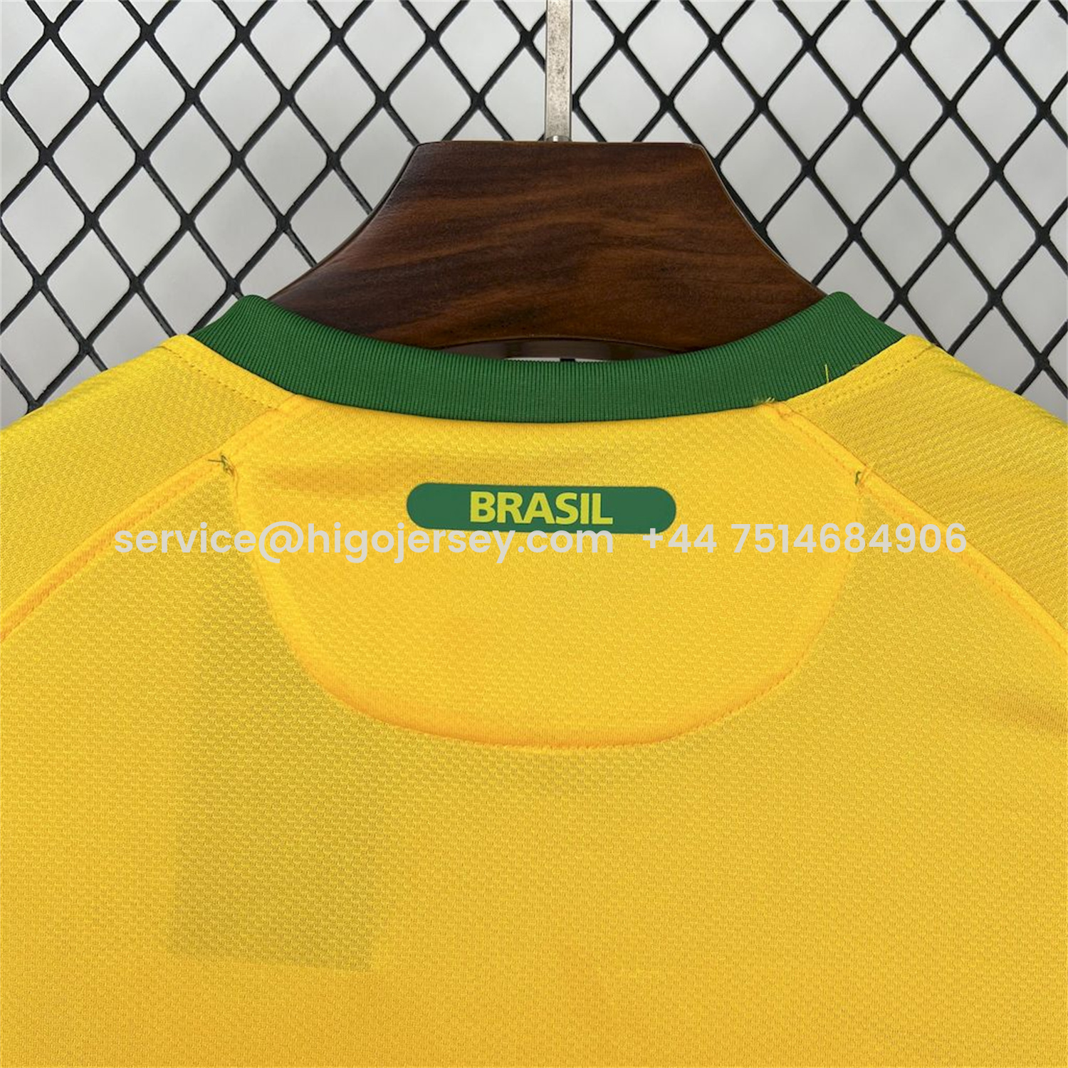 Higojerseys-Retro Brazil 2010 Home Jersey