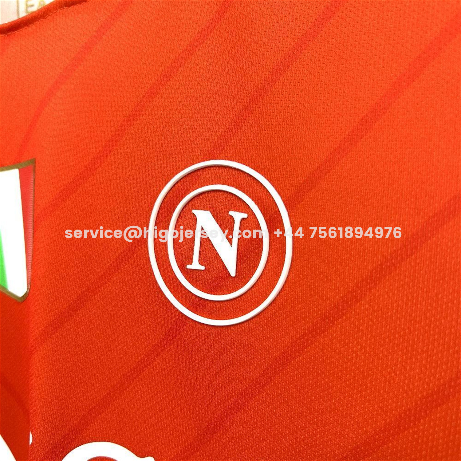 Higojerseys-Napoli 25-26 Goalkeeper Orange Jersey - Fans Version