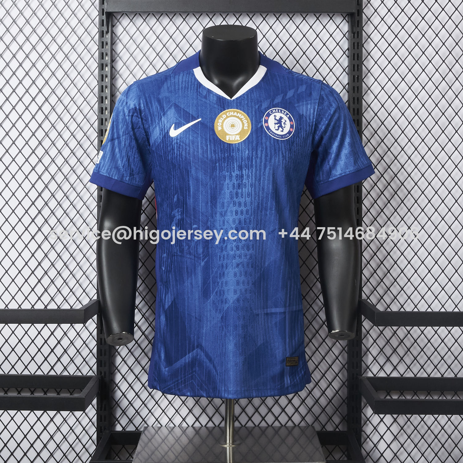 Higojerseys-C.H.E.L.S.E.A 25-26 Home Unsponsored Club World Cup Winner Jersey - Player Version
