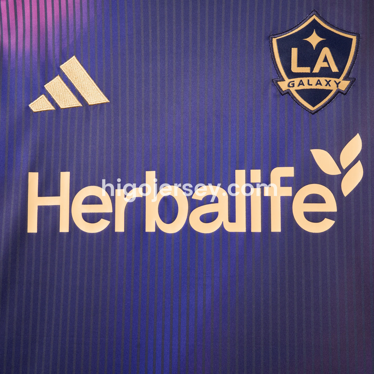 Higojerseys-LA Galaxy 2025 Away Jersey - Fans Version