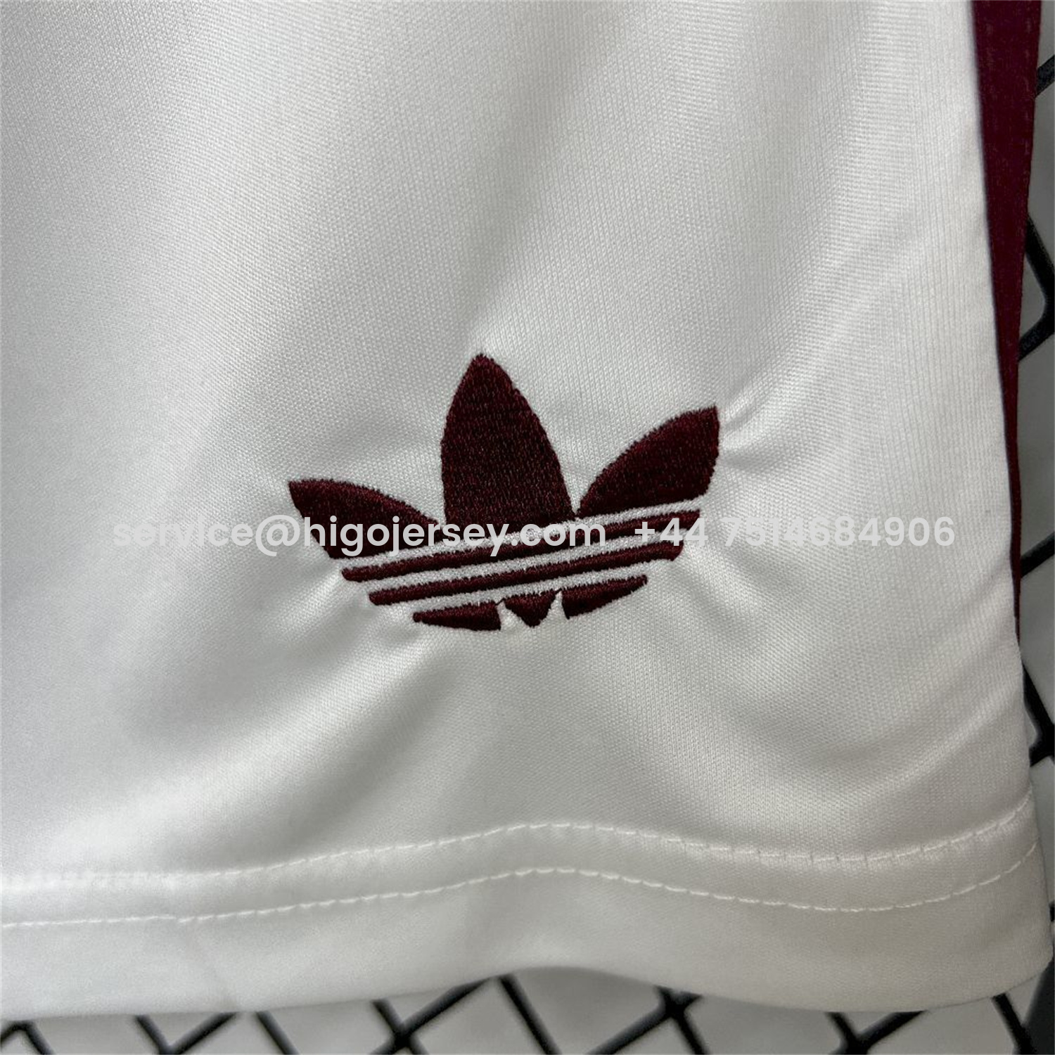 Higojerseys-Arsenal 25-26 Third White Shorts - Fans Version