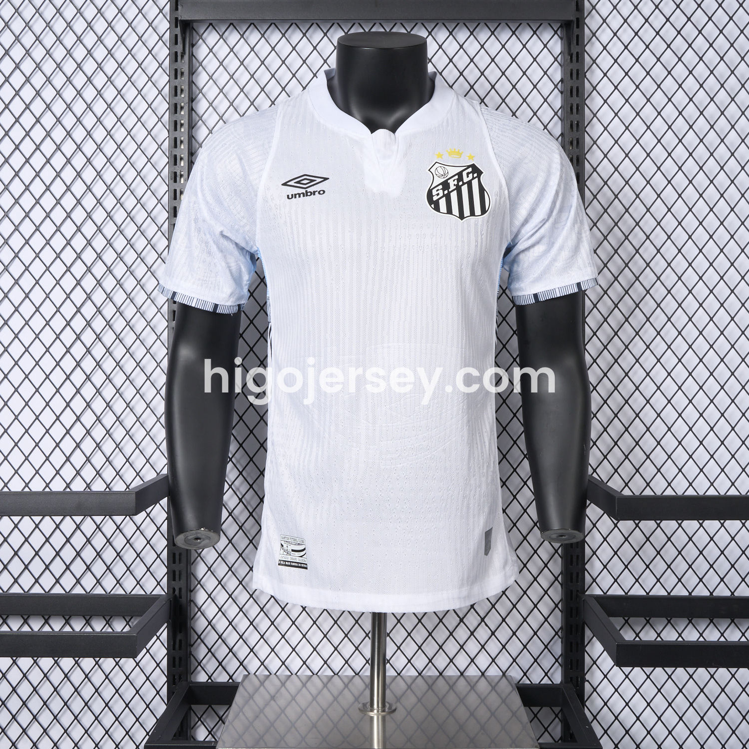 Higojerseys-Santos 25-26 Home Unsponsored Jersey - Player Version