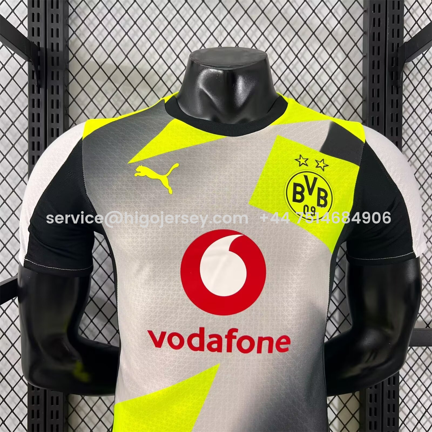 Higojerseys-Dortmund 25-26 Away Silver Mist Jersey - Player Version