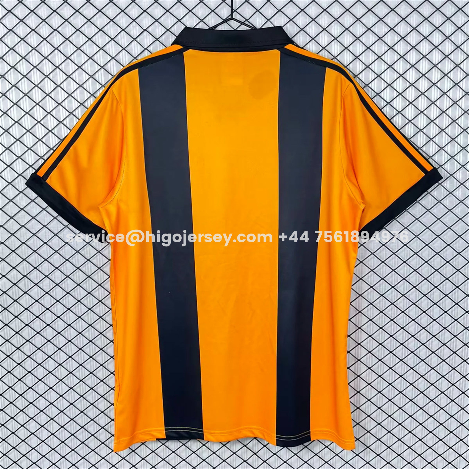 Higojerseys-Retro Hull City 1981-82 Home Jersey