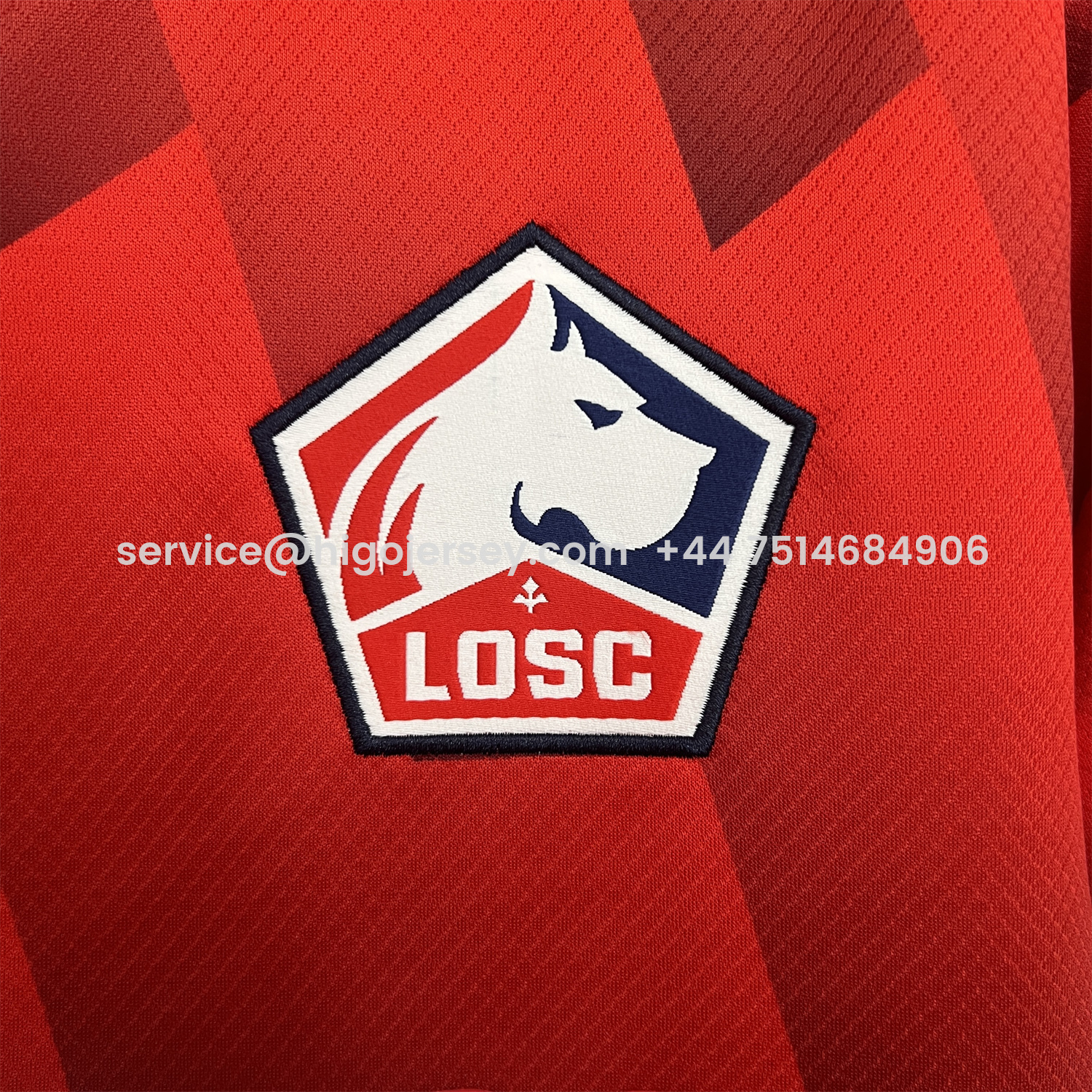 Higojerseys-Lille 25-26 Home Jersey - Fans Version