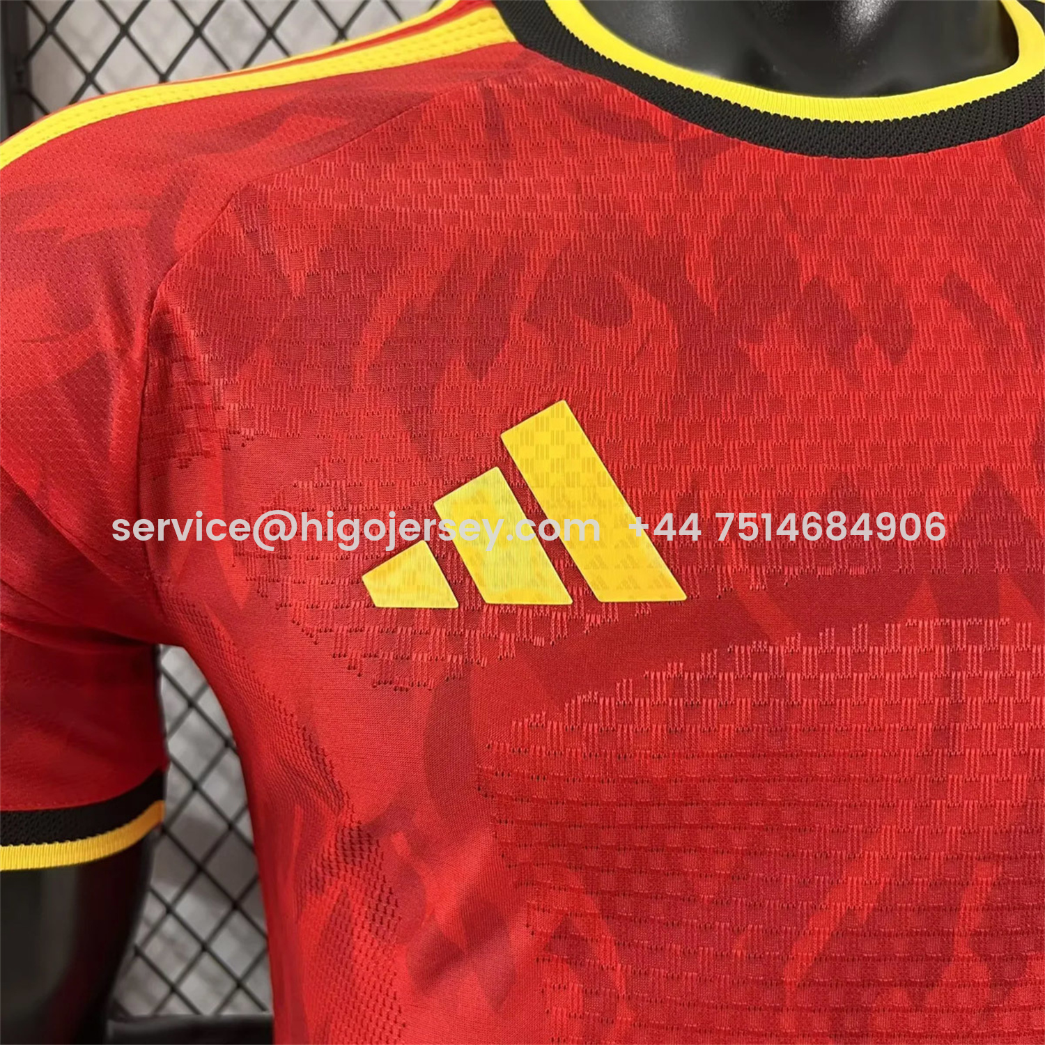 Higojerseys-Belgium 2026 Home Jersey - Player Version