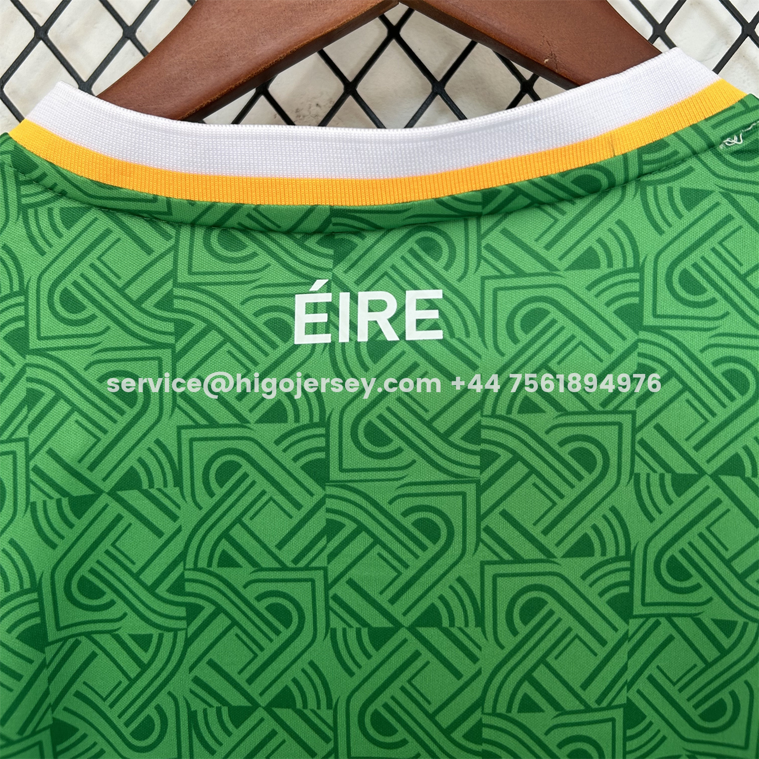Higojerseys-Ireland 2024 Home Jersey - Fans Version