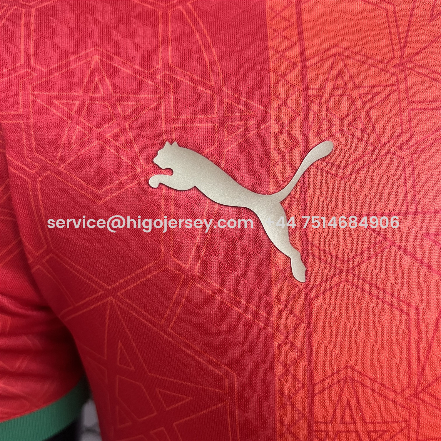 Higojerseys-Morocco 2026 Home Jersey - Player Version