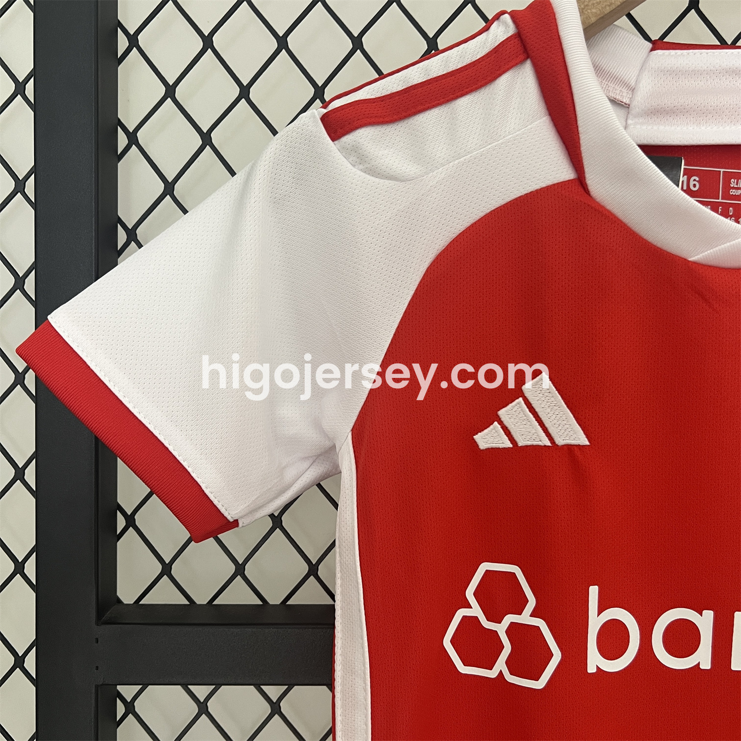 Higojerseys-SC Internacional 24-25 Home Kids Kit