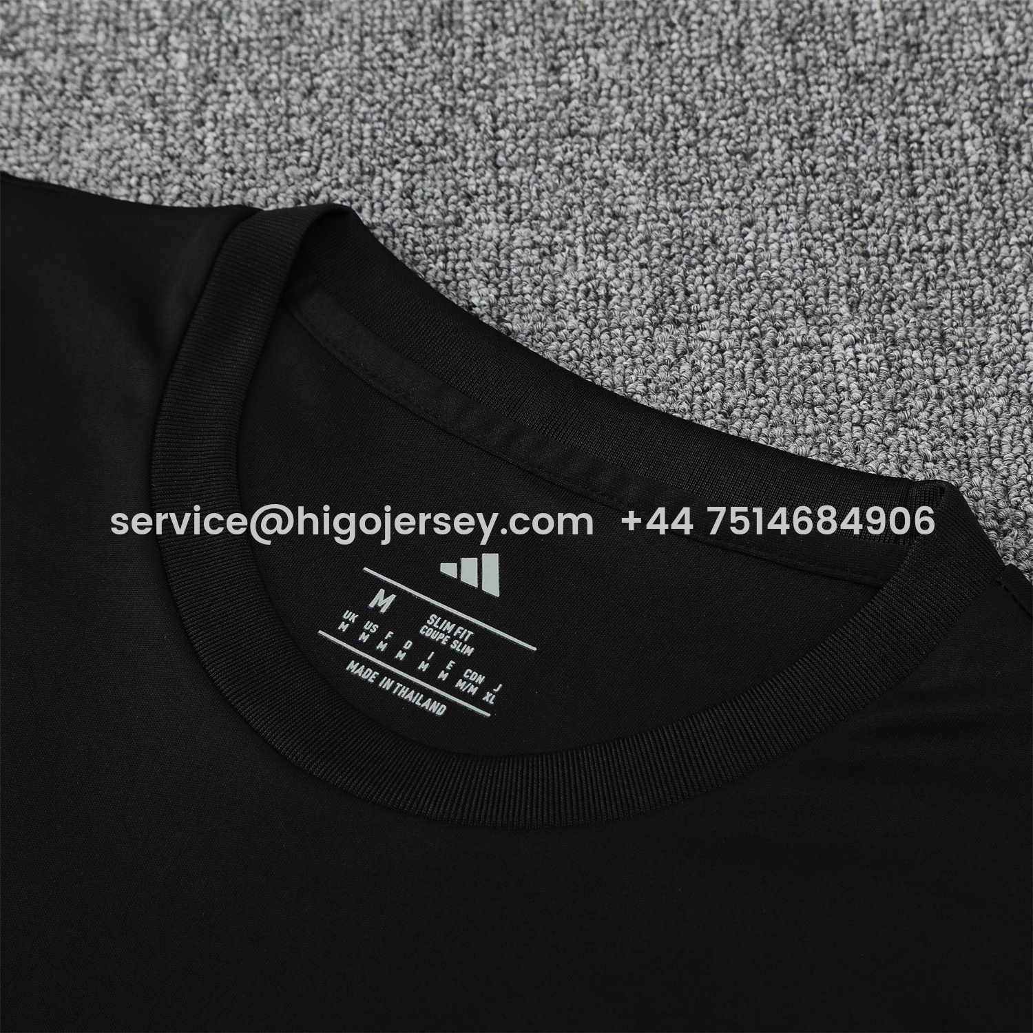 Higojerseys-Manchester United 25-26 Vest Training Set - Black And Light Grey Vest & Black Shorts