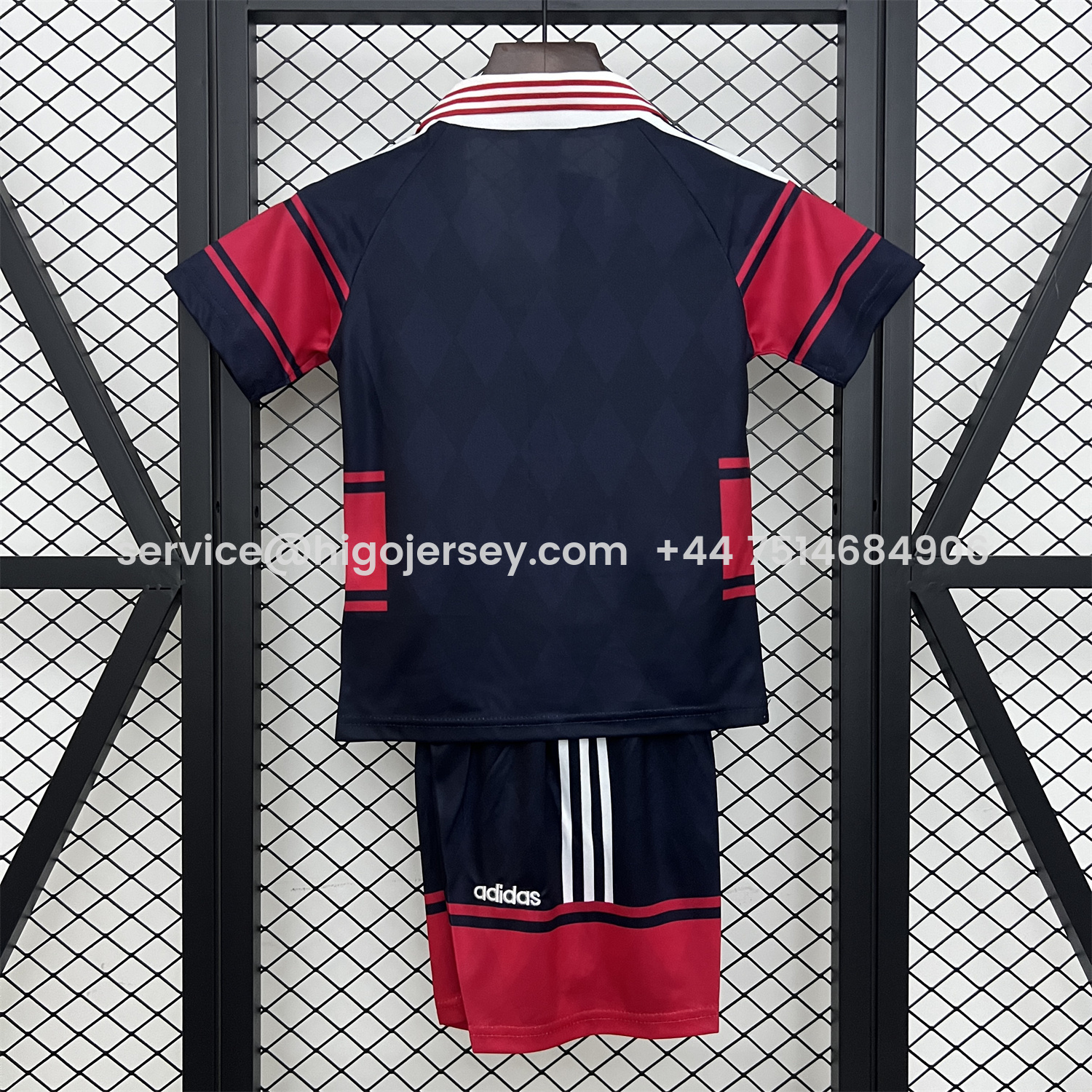 Higojerseys-Retro Bayern Munich 1997-99 Home Kids Kit