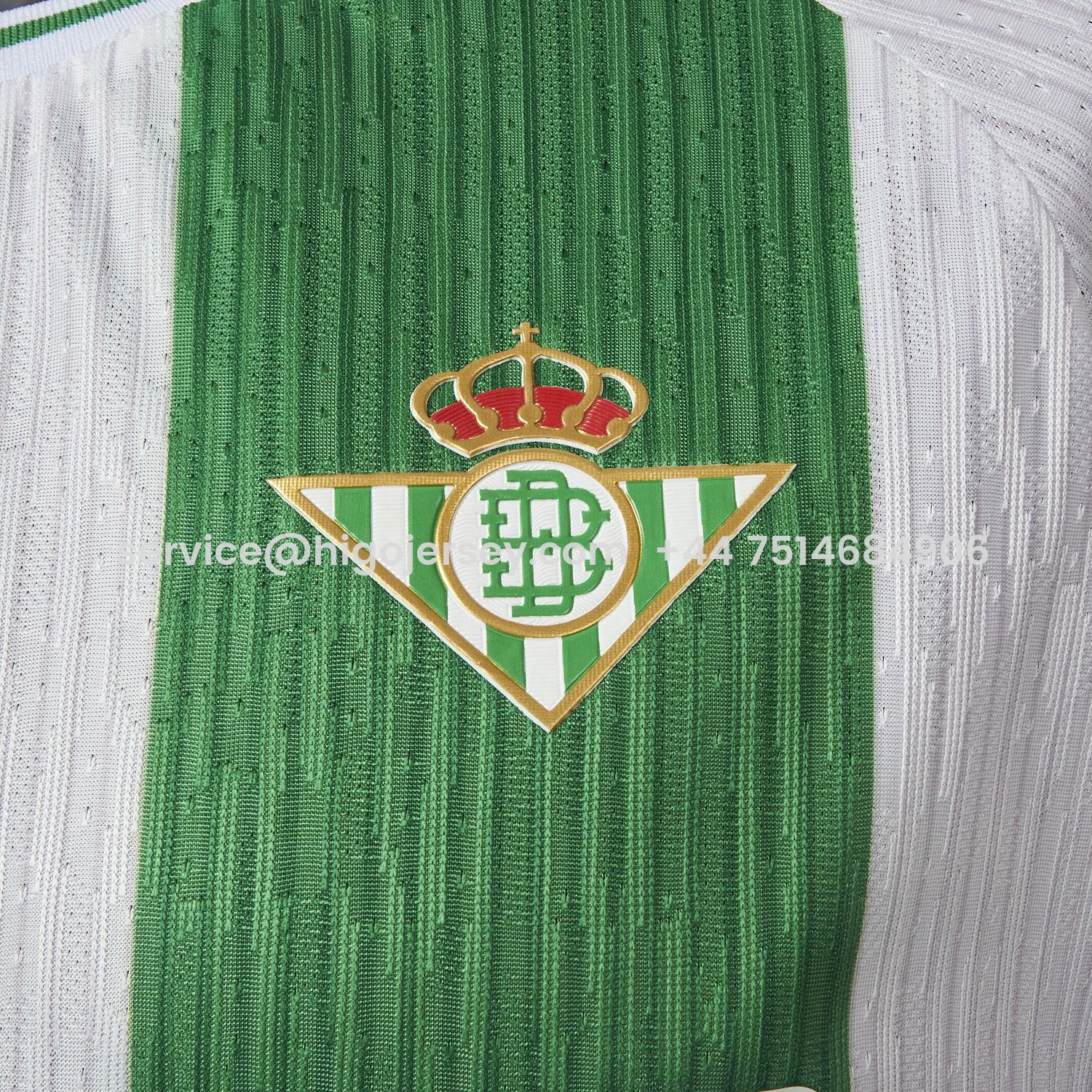 Higojerseys-Real Betis 25-26 Home Stripes Jersey - Player Version
