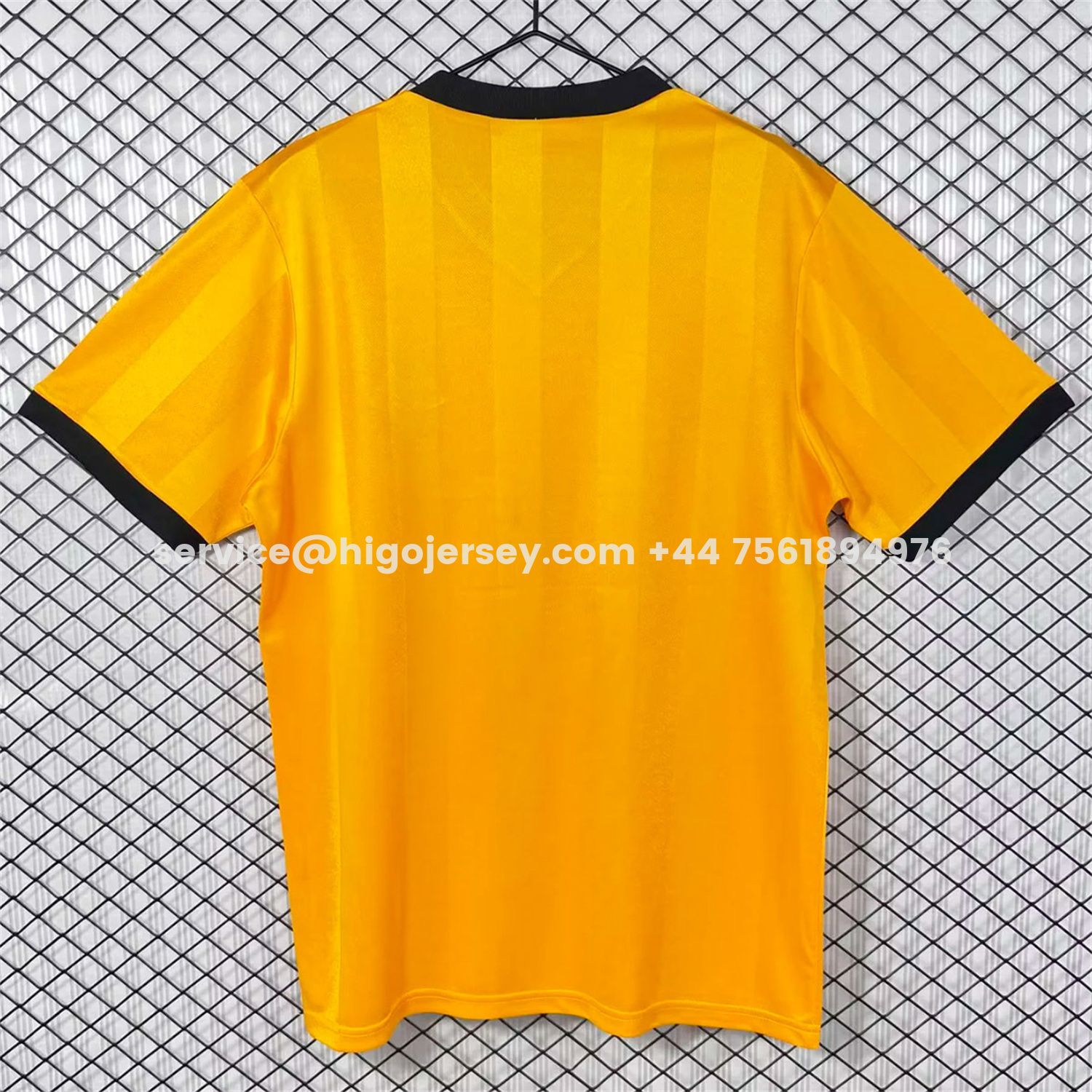 Higojerseys-Retro Wolverhampton Wanderers Wolves 1986-88 Home Jersey