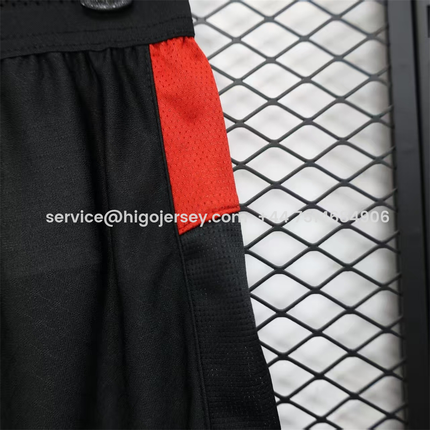 Higojerseys-AC Milan 25-26 Home Black Shorts - Player Version
