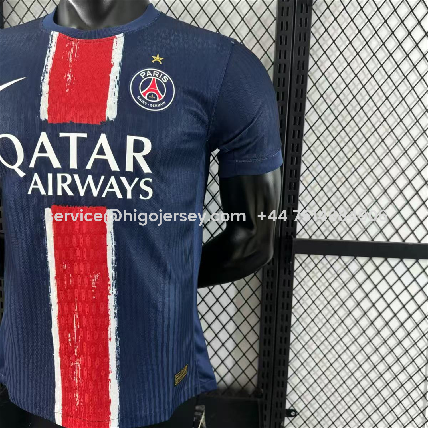 Higojerseys-Paris Saint-Germain PSG 2025 Champions League Commemorative Edition Jersey - Player Version