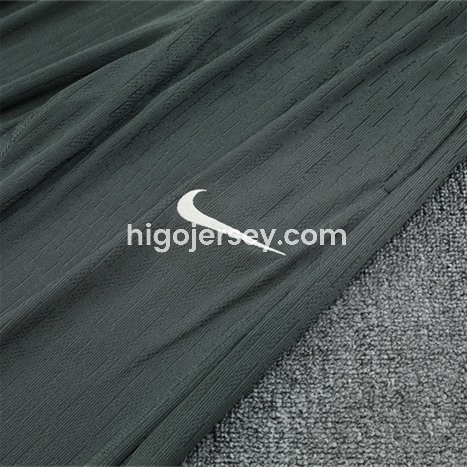 Higojerseys-C.H.E.L.S.E.A 25-26 Kid Long Sleeves Training Set - Army Green Top & Army Green Shorts